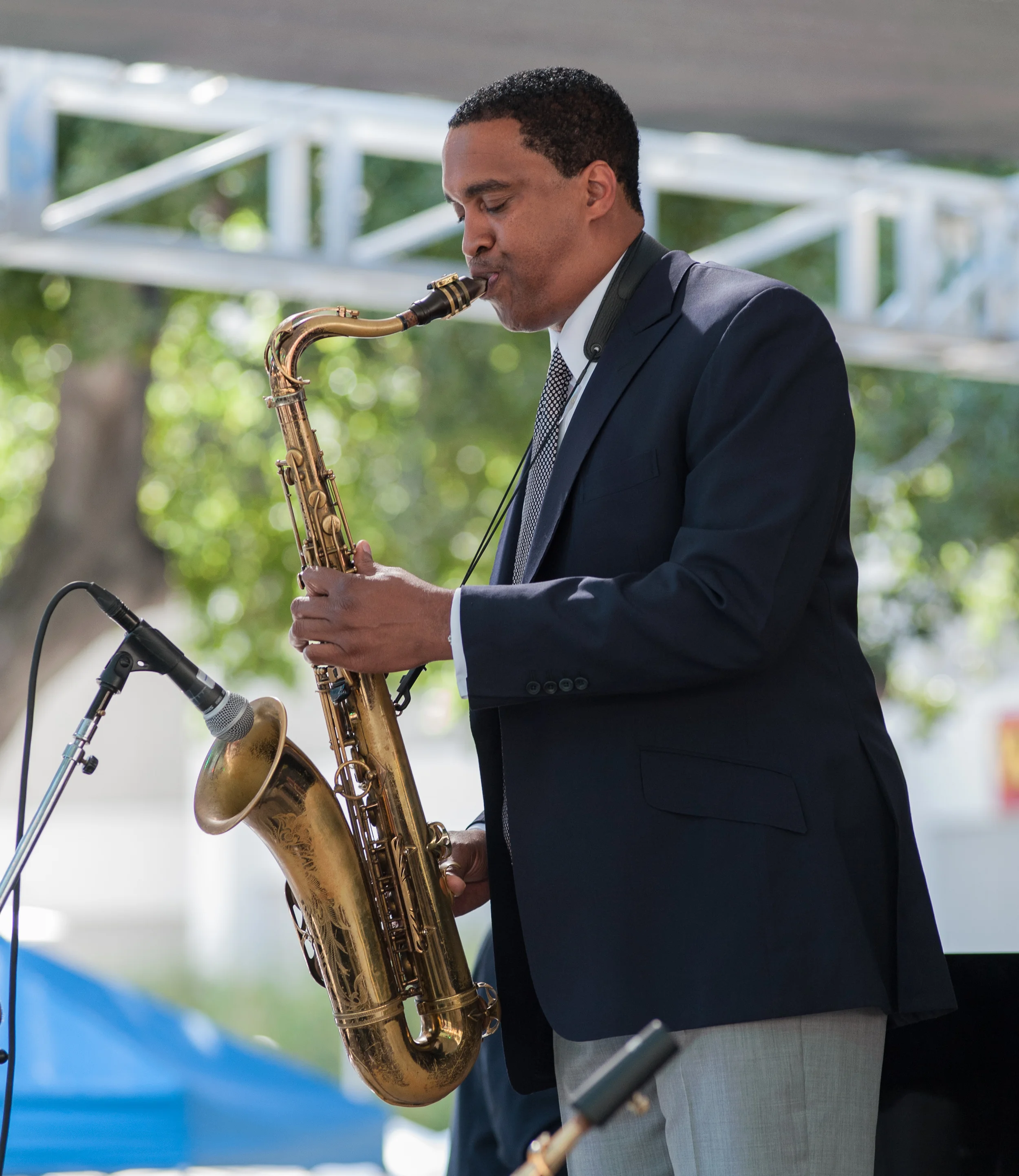 Javon Jackson @ the San Jose Jazz Festival 2015