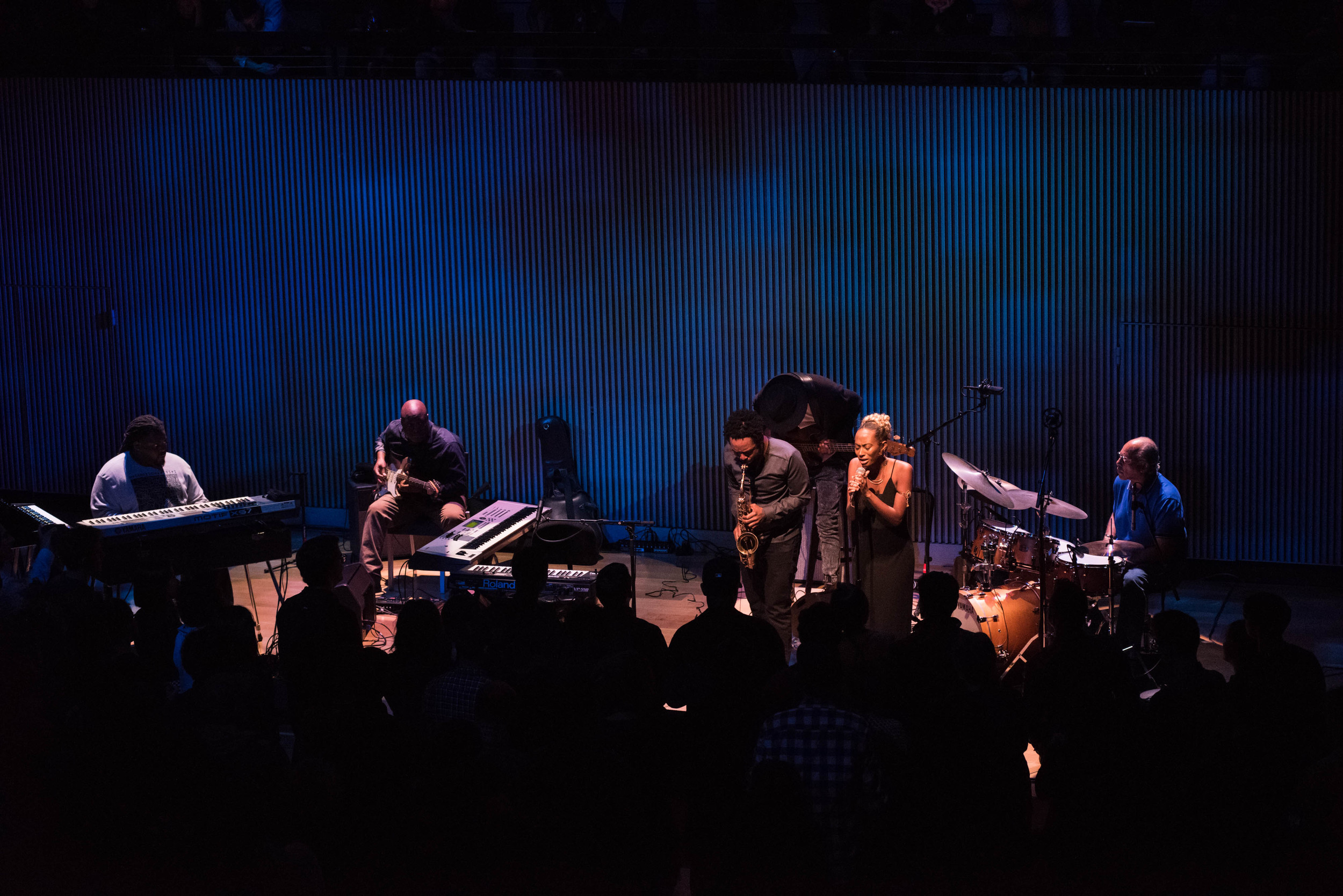 Terrace Martin keys, vocoder, saxophone Curly Martin drums Brandon Owens bass Ron Avant keys Marlon Williams guitar