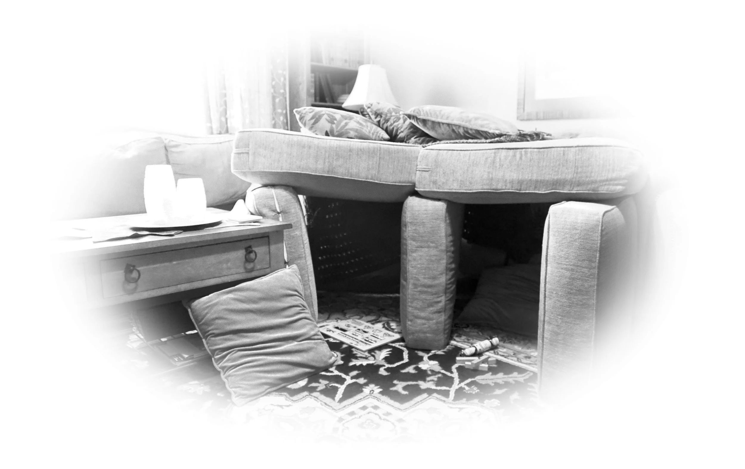 Couch Cushion Fort