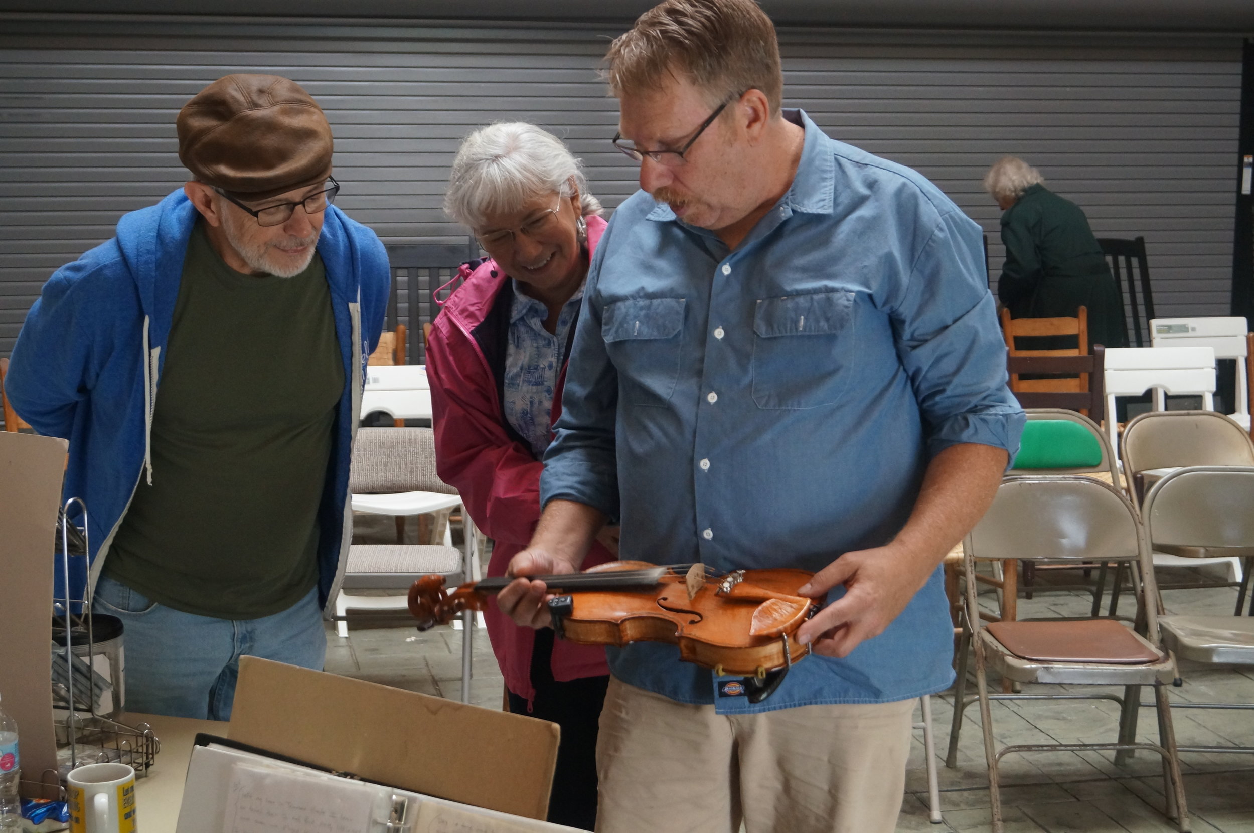 Sam, Diane, and Scott Freeman