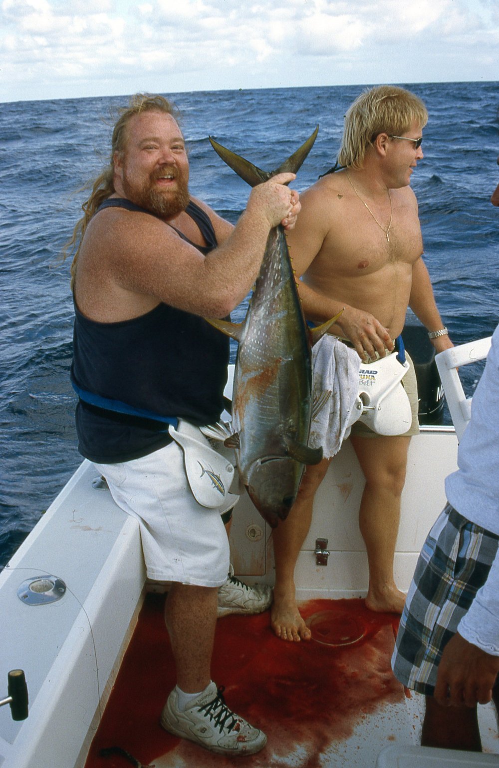 Charlie and John, the first mate. 