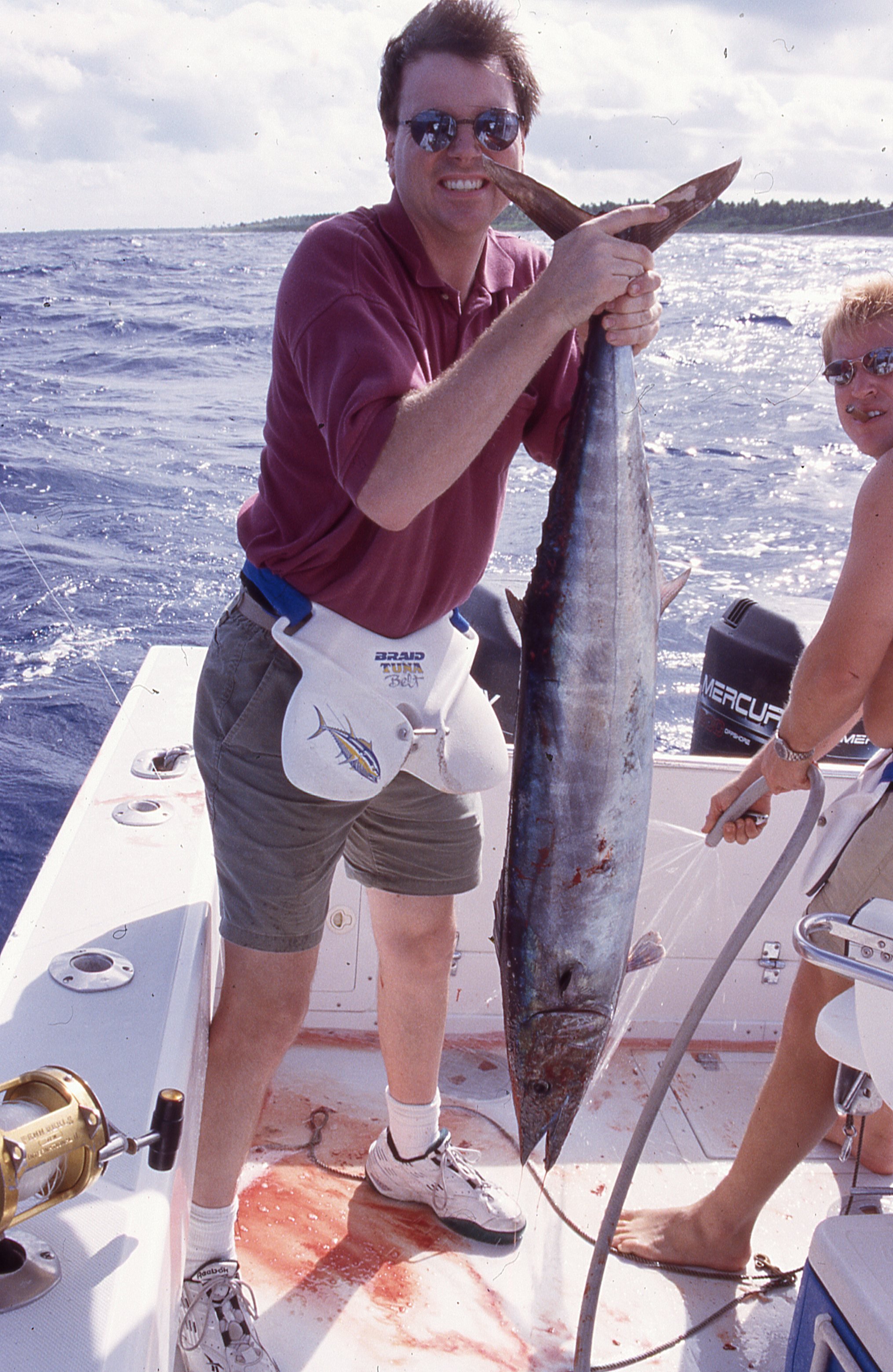 My 48 inch 48 lb Wahoo. 