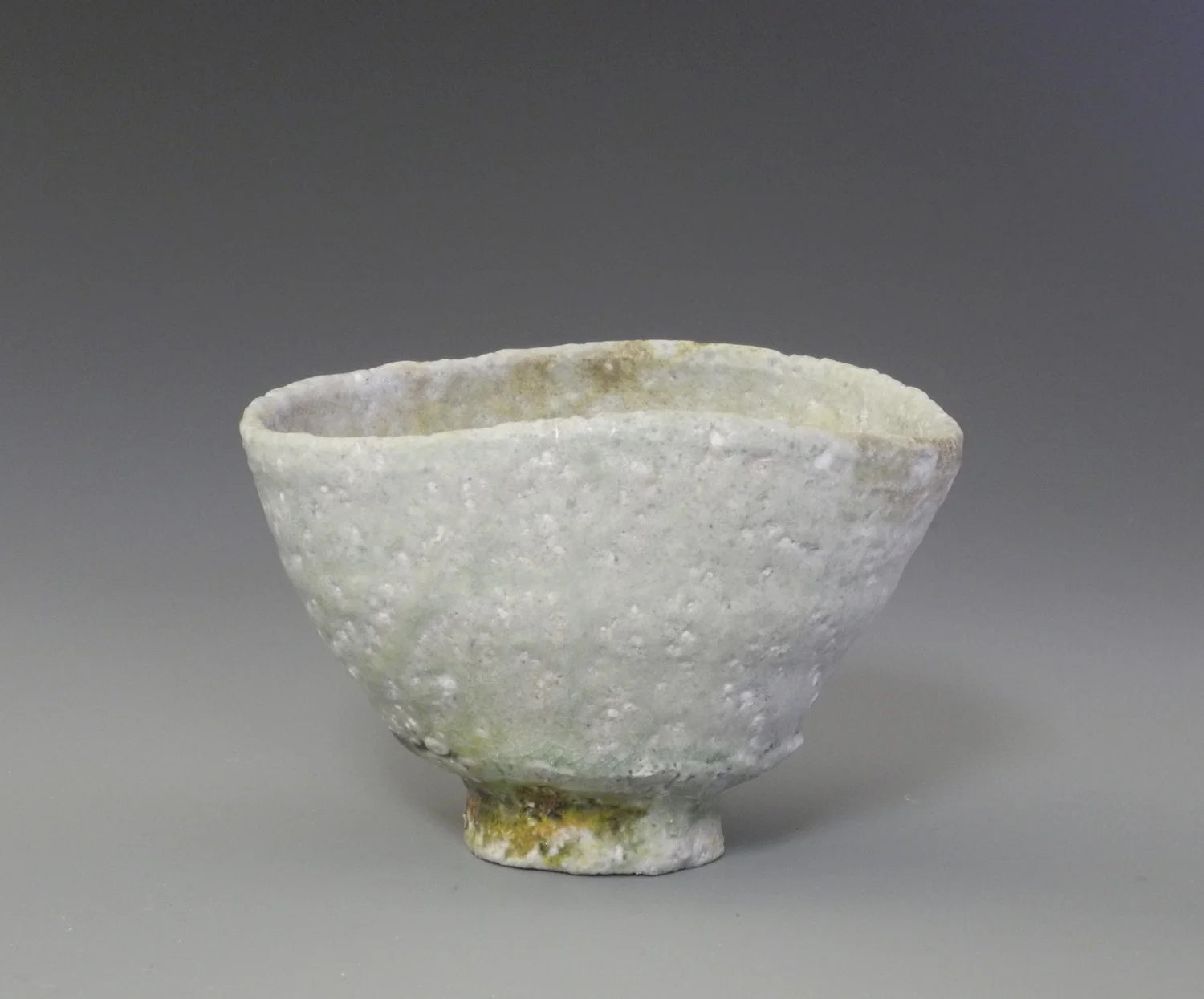 Natural ash chawan