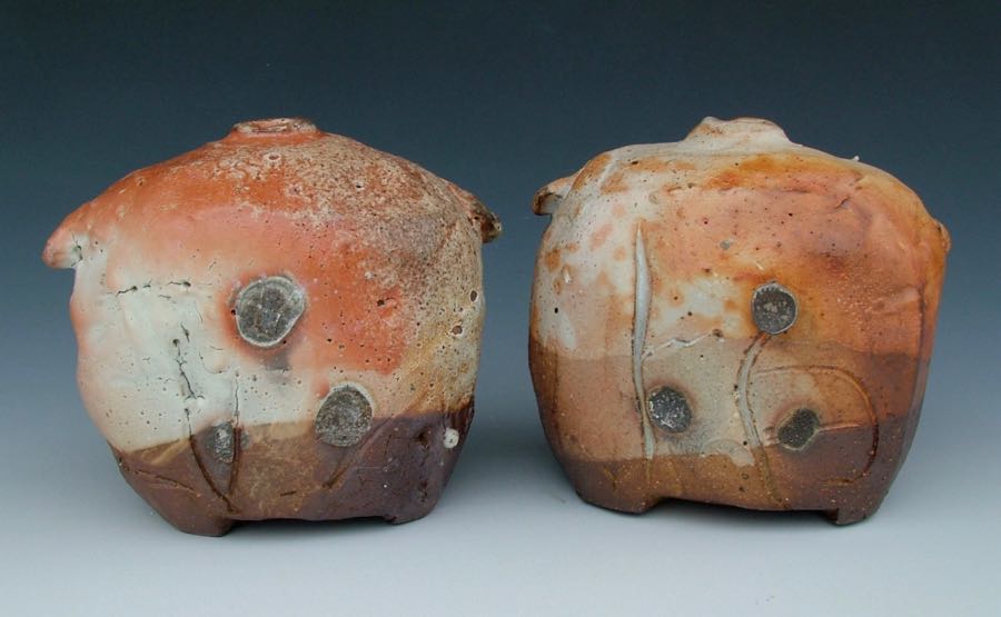 Marcus O'Mahoney's Shino Bottles