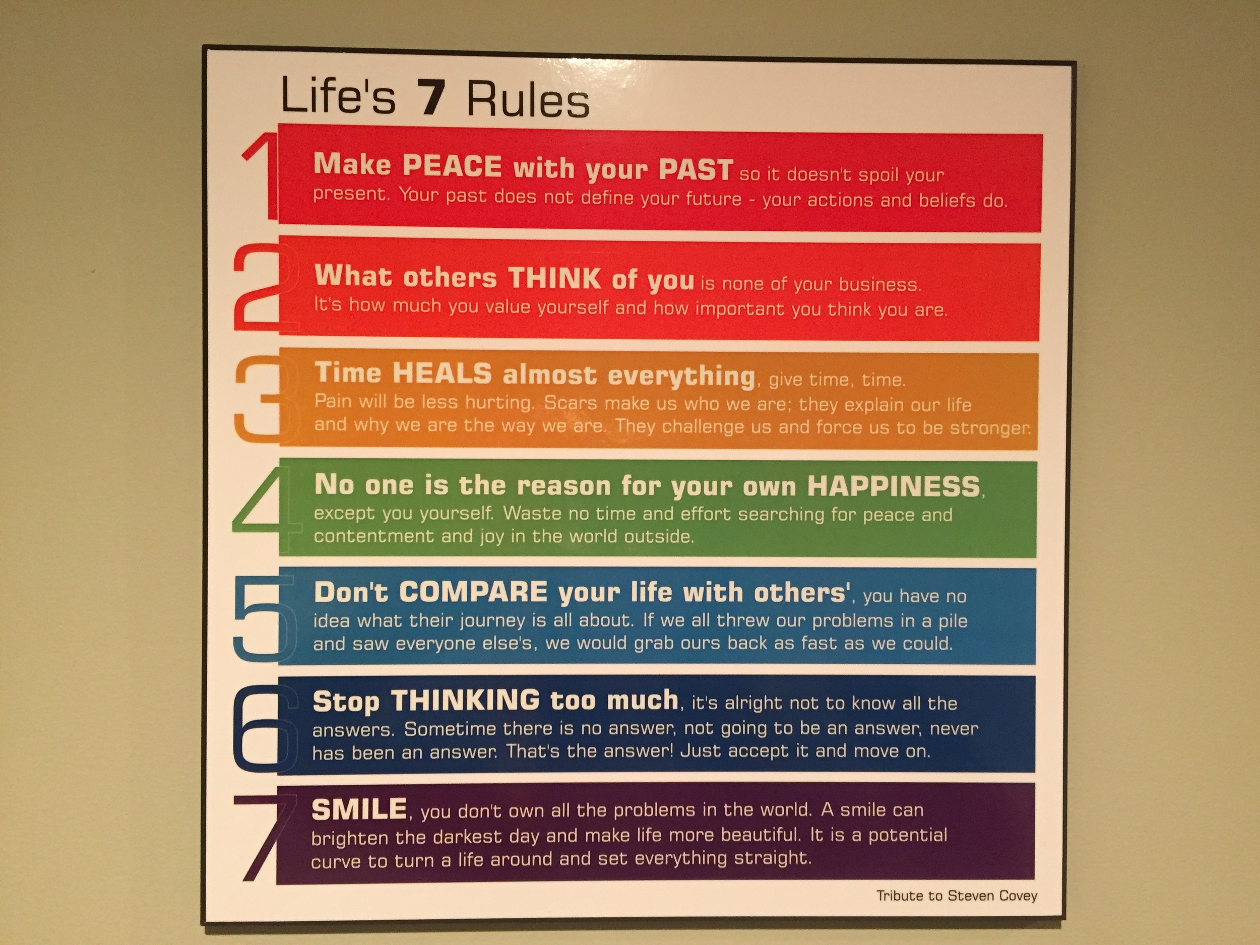 Words of wisdom!
