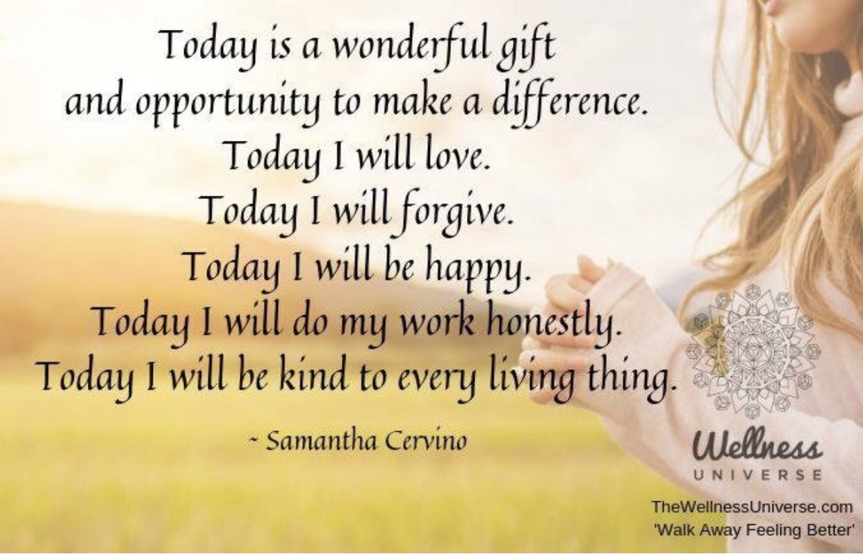 The Gift of Today