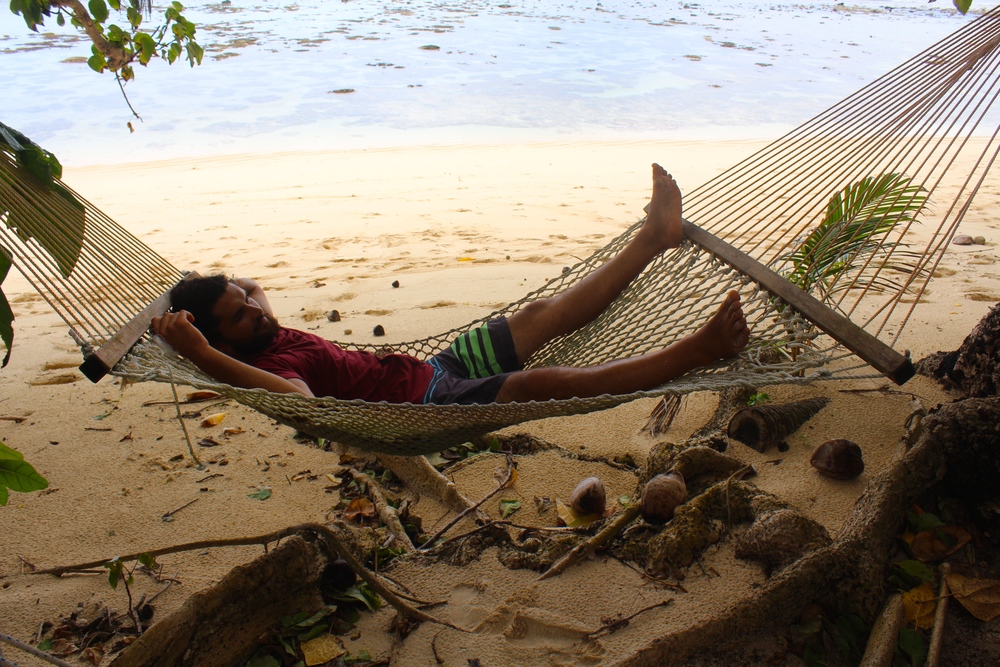 Loving the hammock