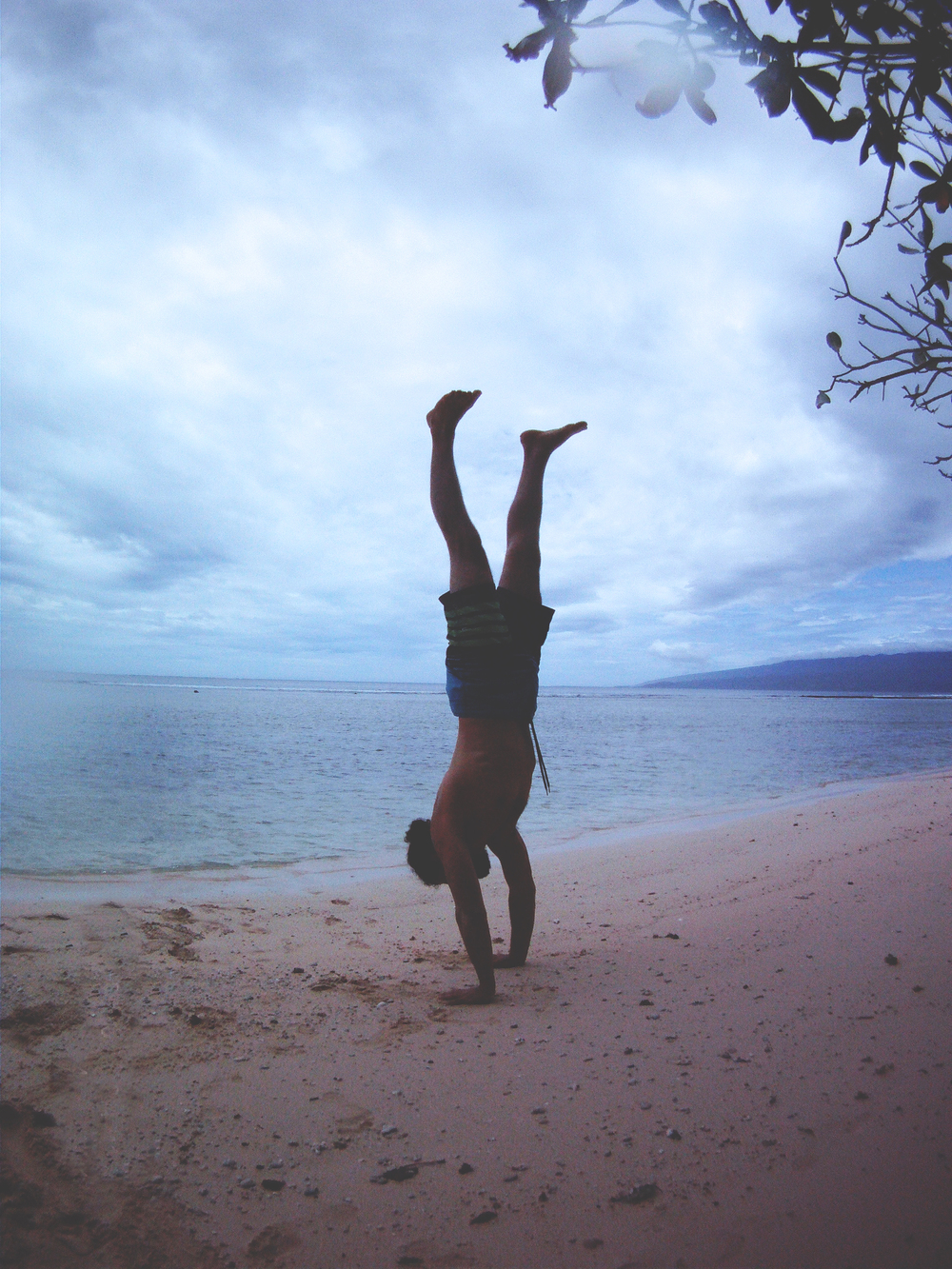 Handstands on the Beach