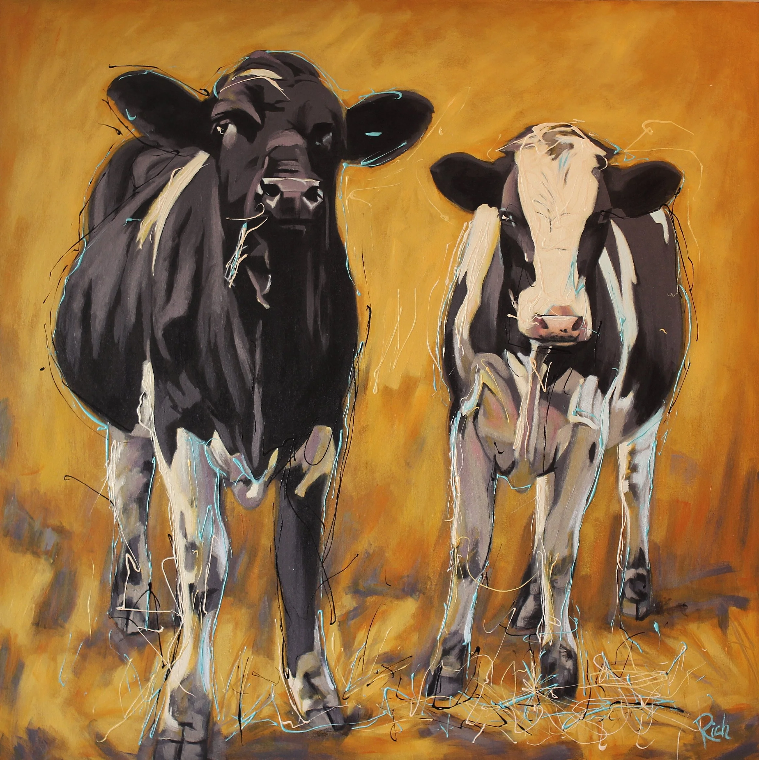 Another Pair Acrylic on canvas 48x48