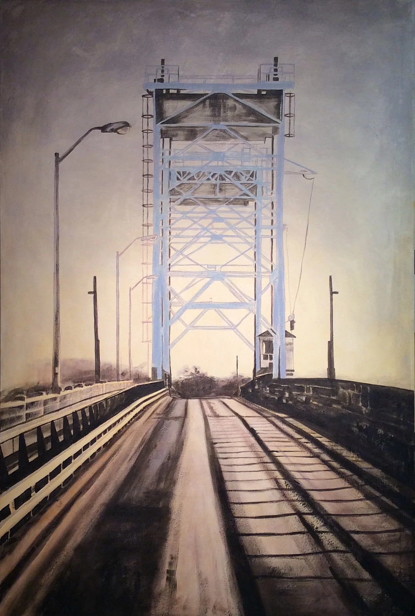 East Selkirk bridge Acrylic on canvas 48x72