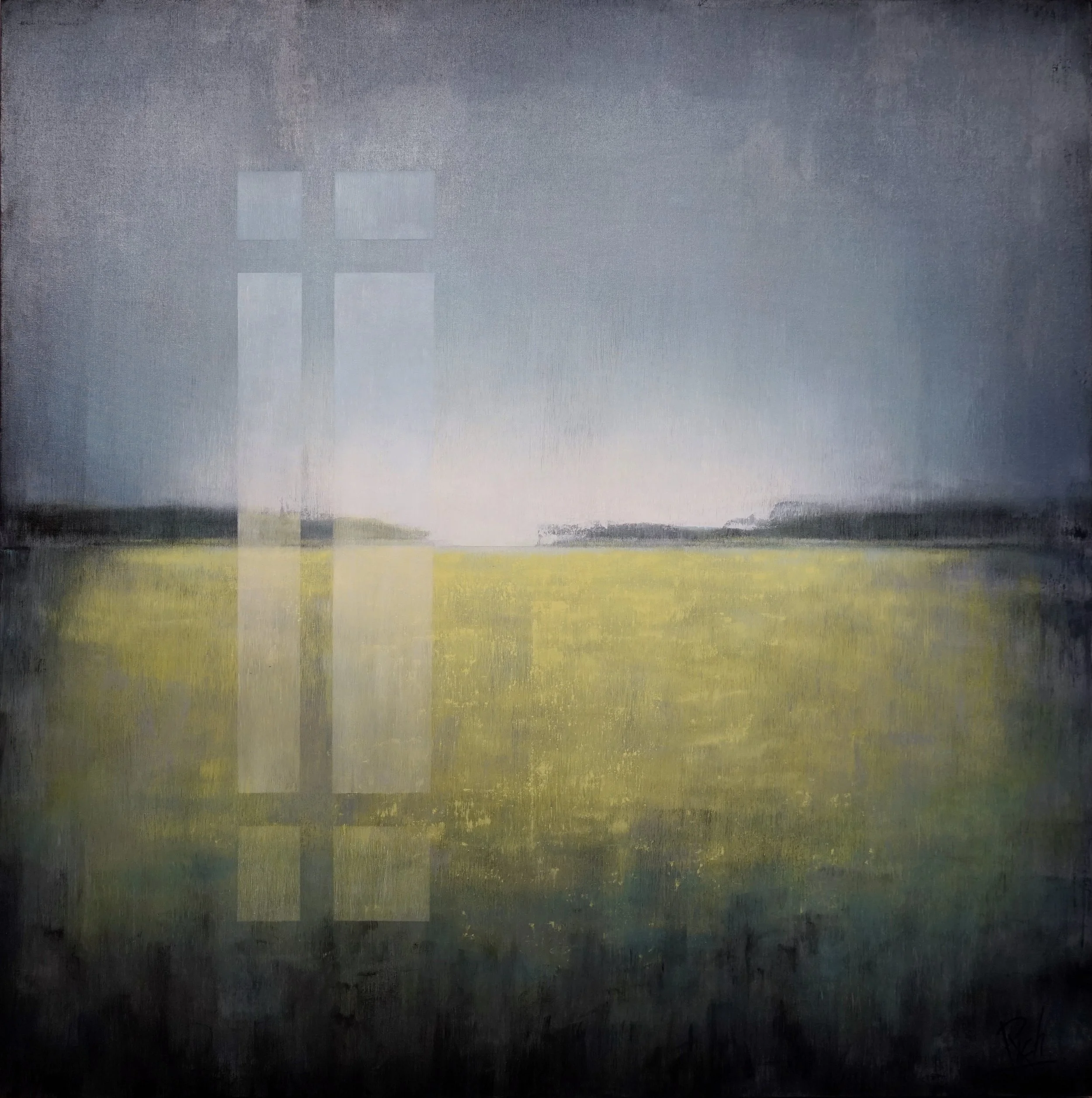 Field Acrylic on canvas 48x48