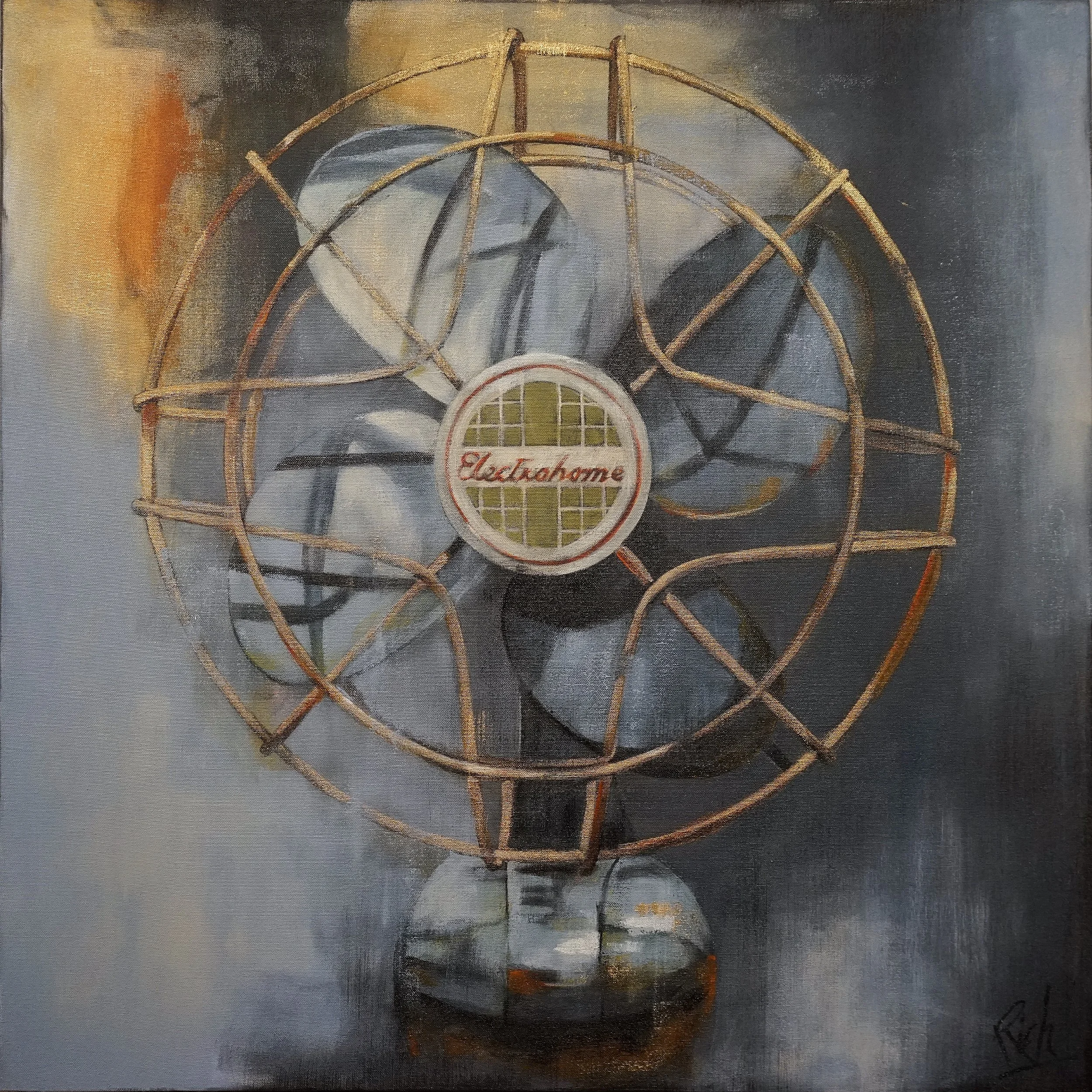 This blows 2 Acrylic on canvas 30x30
