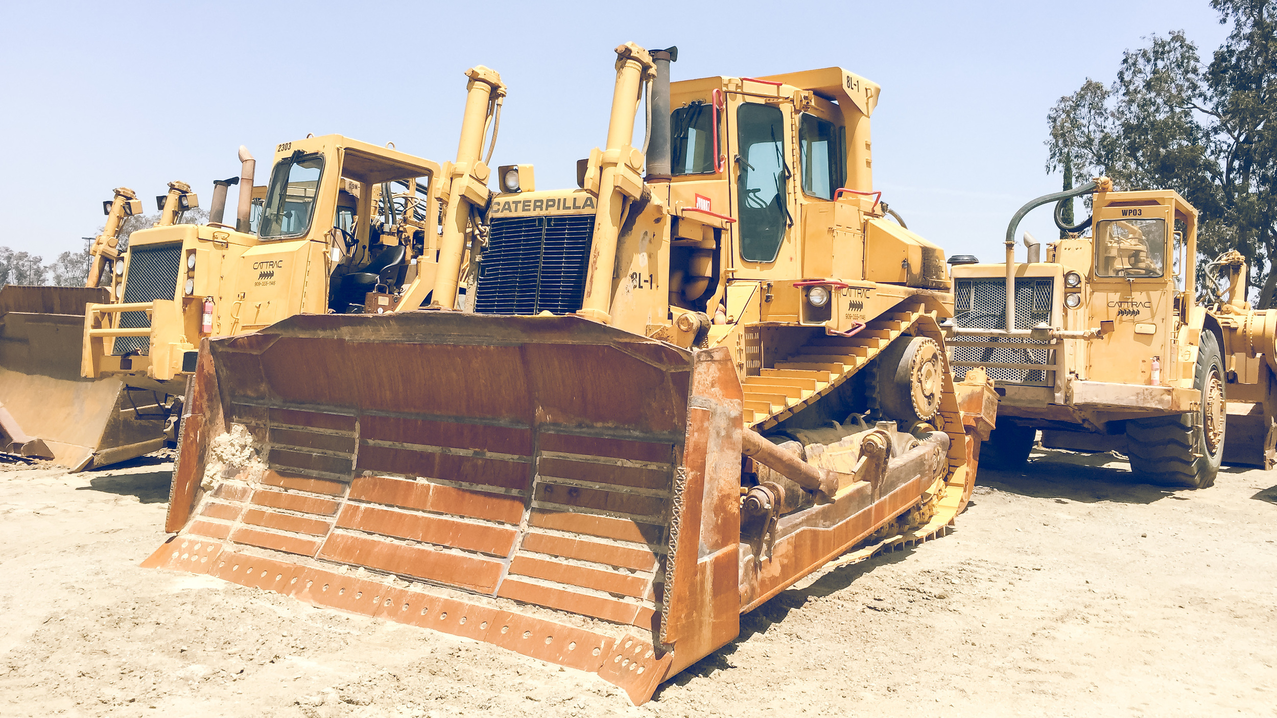 Full Fleet of Heavy Equipment for Rent Contact Us