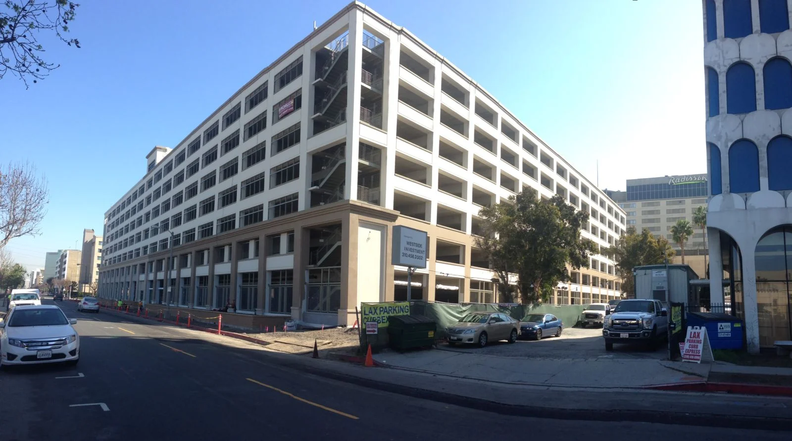 LAX Radisson Parking Structure