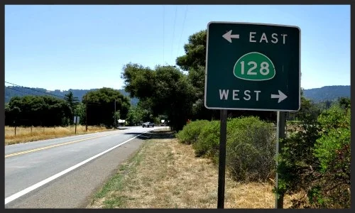 California Highway 128