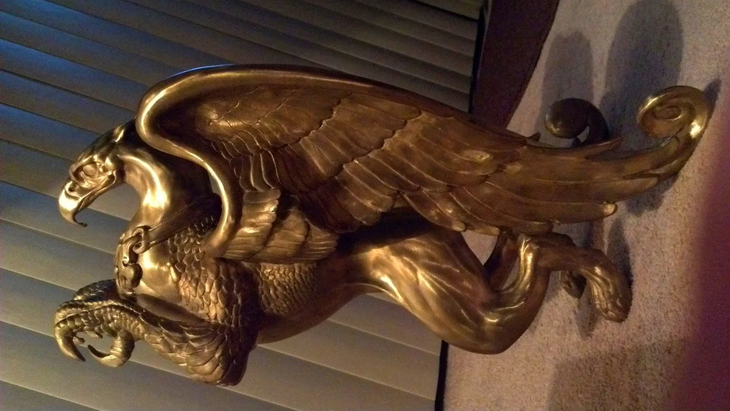 MalaKi Kindred - Griffin - Bronze - Pre-Patina - Full - 90