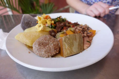 Great food at Ital Restaurant CALABASH on James Avenue
