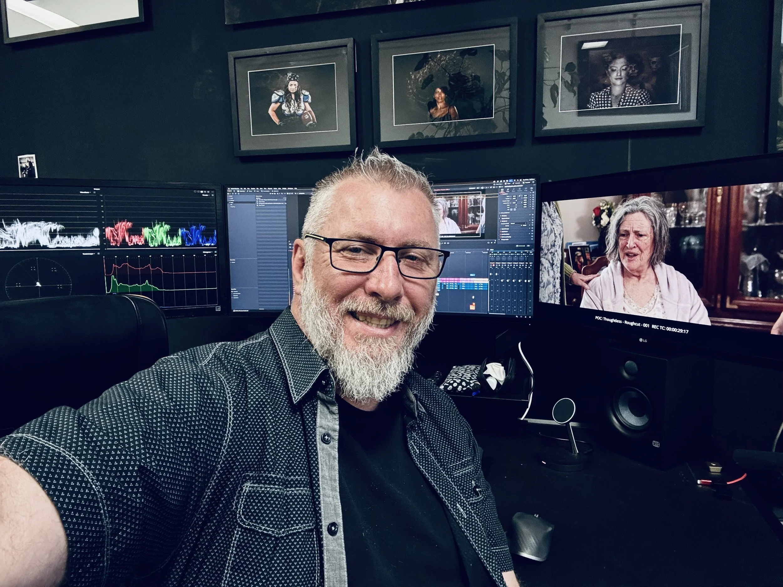 Portrait image of Doug Hall. Editor and storyteller