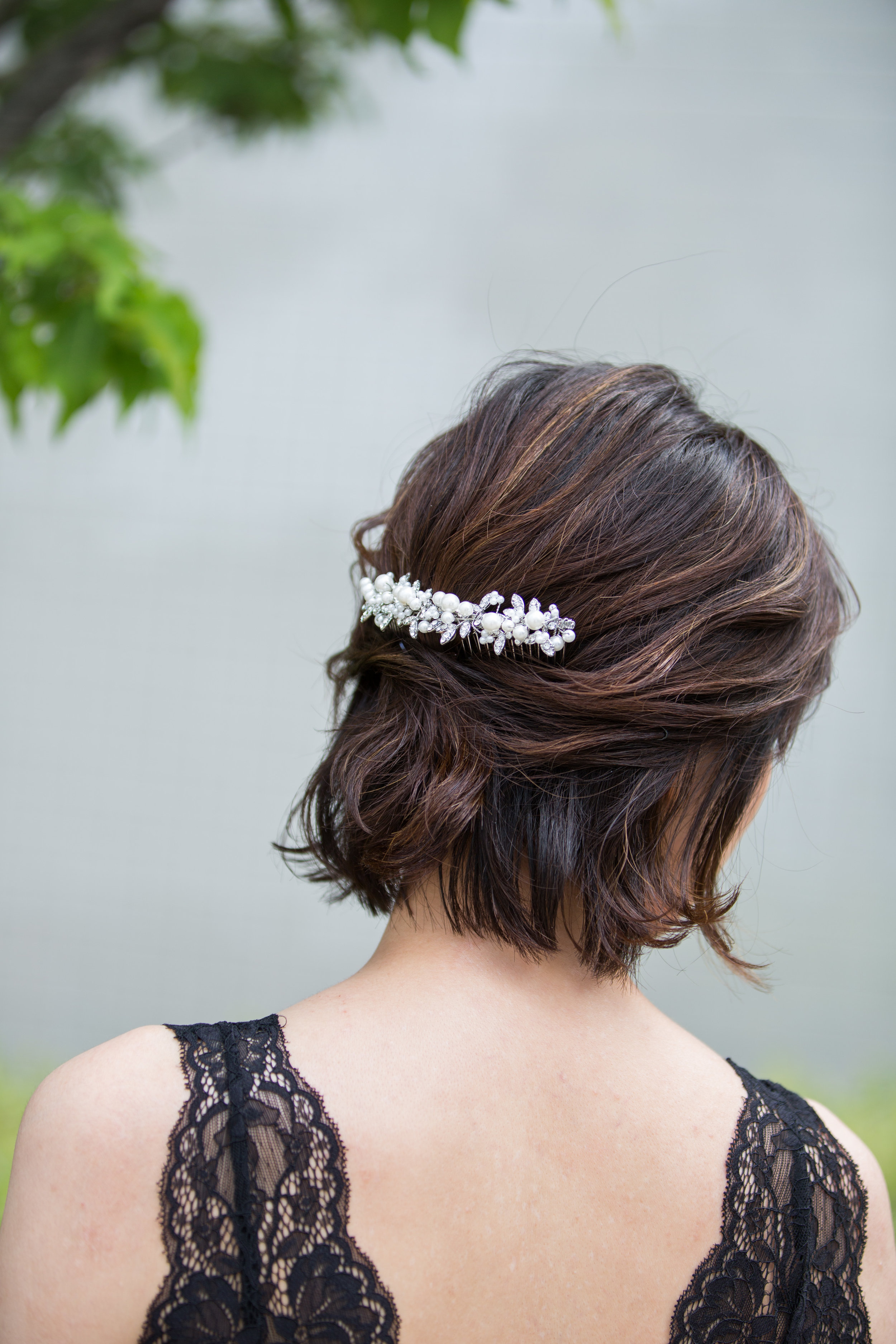 Pronovias Pearl Headpiece