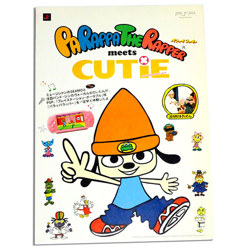 PaRappa The Rapper Booklet.