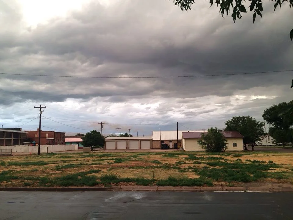 Eads, Colarado. The storm on the horizon.
