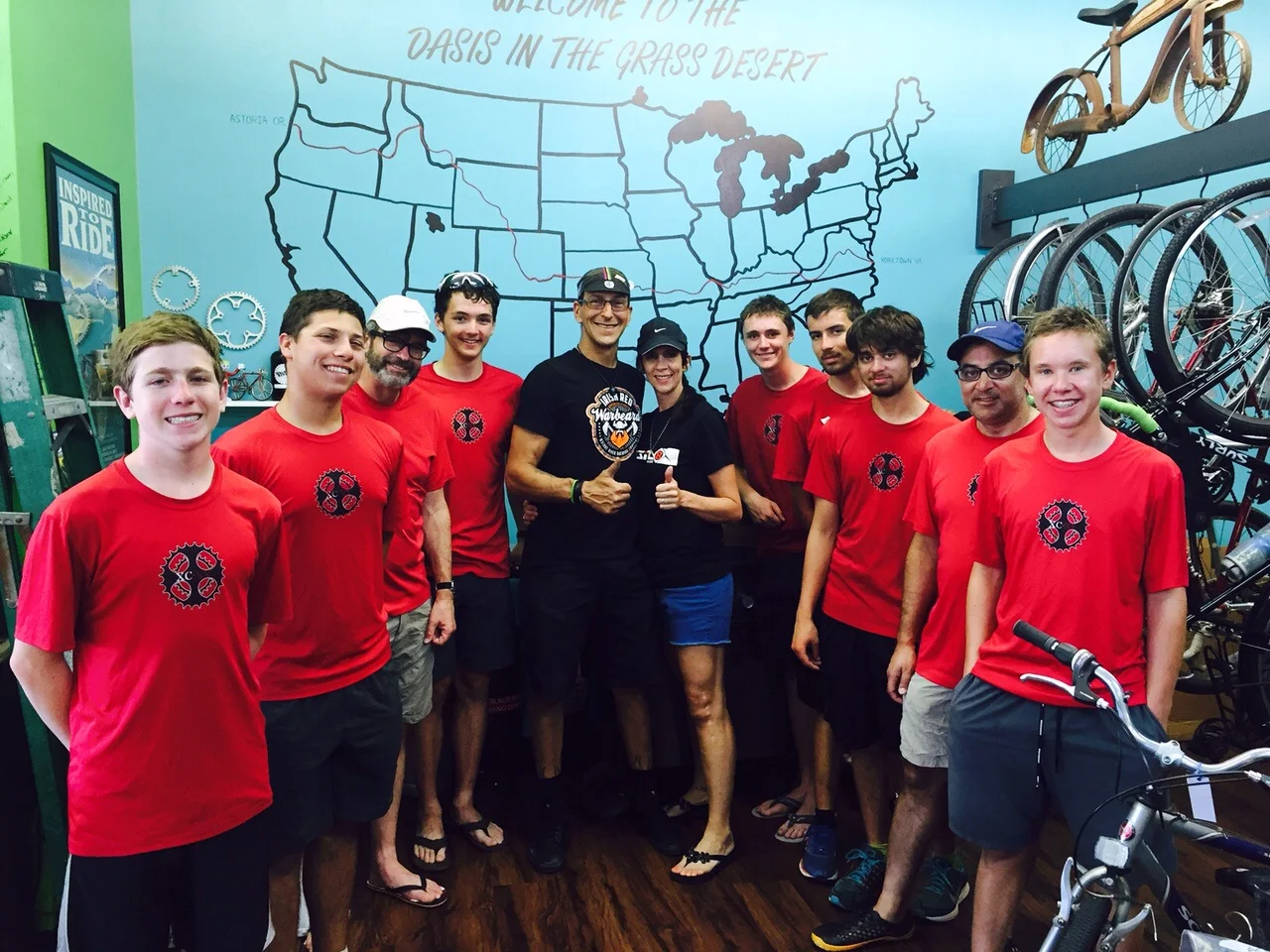 Welcome to The Newton Bike Shop. Our perfect zero day destination. 