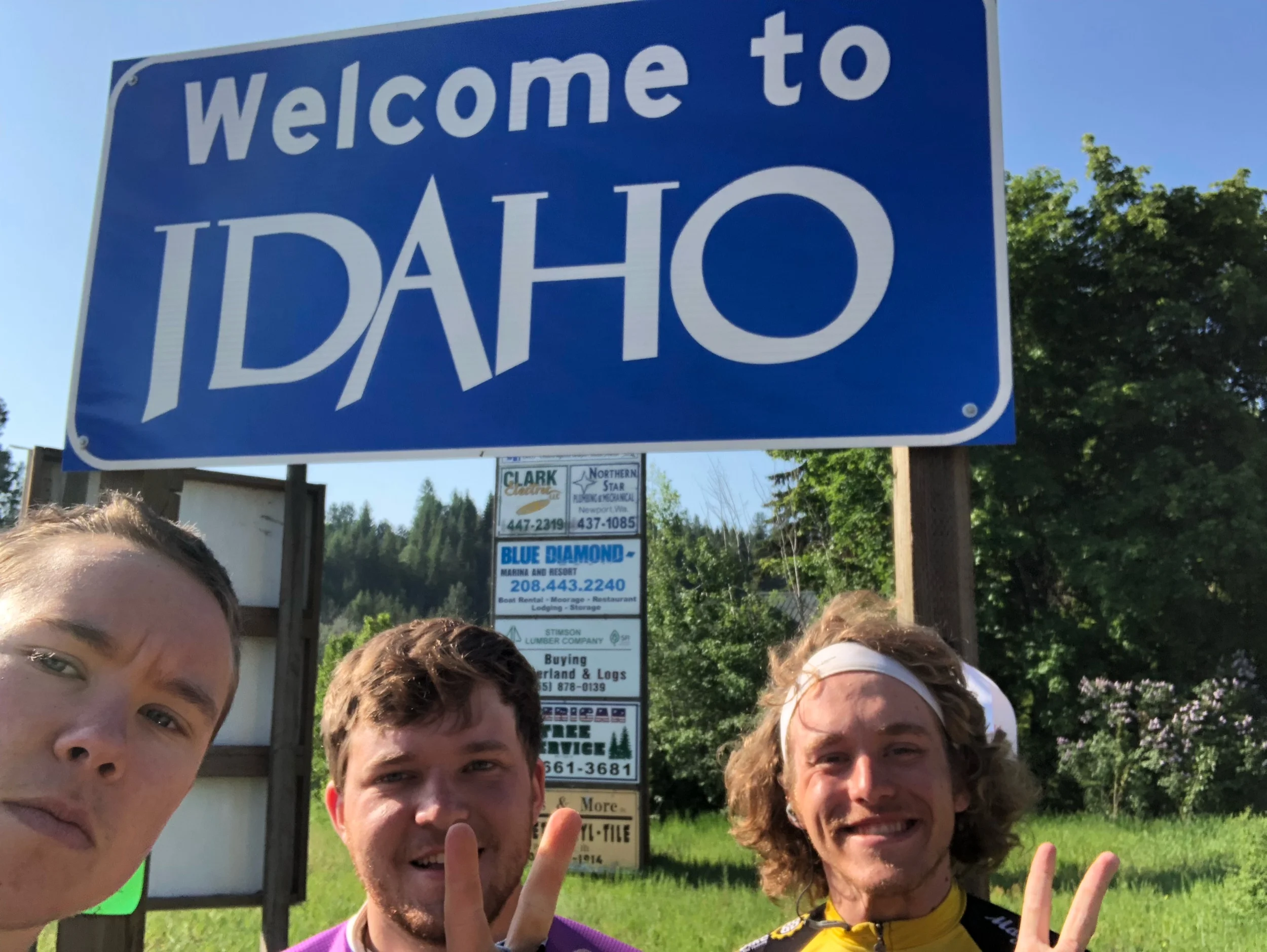 First state border of the trip!