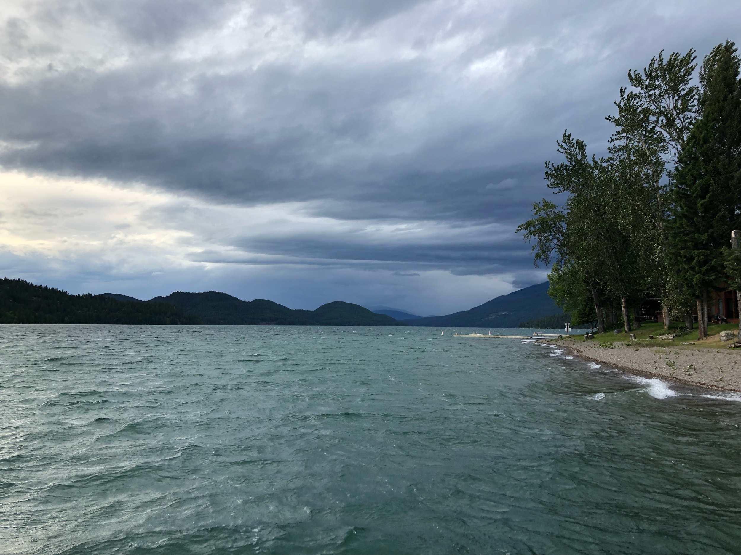 Big storm rolling into Whitefish