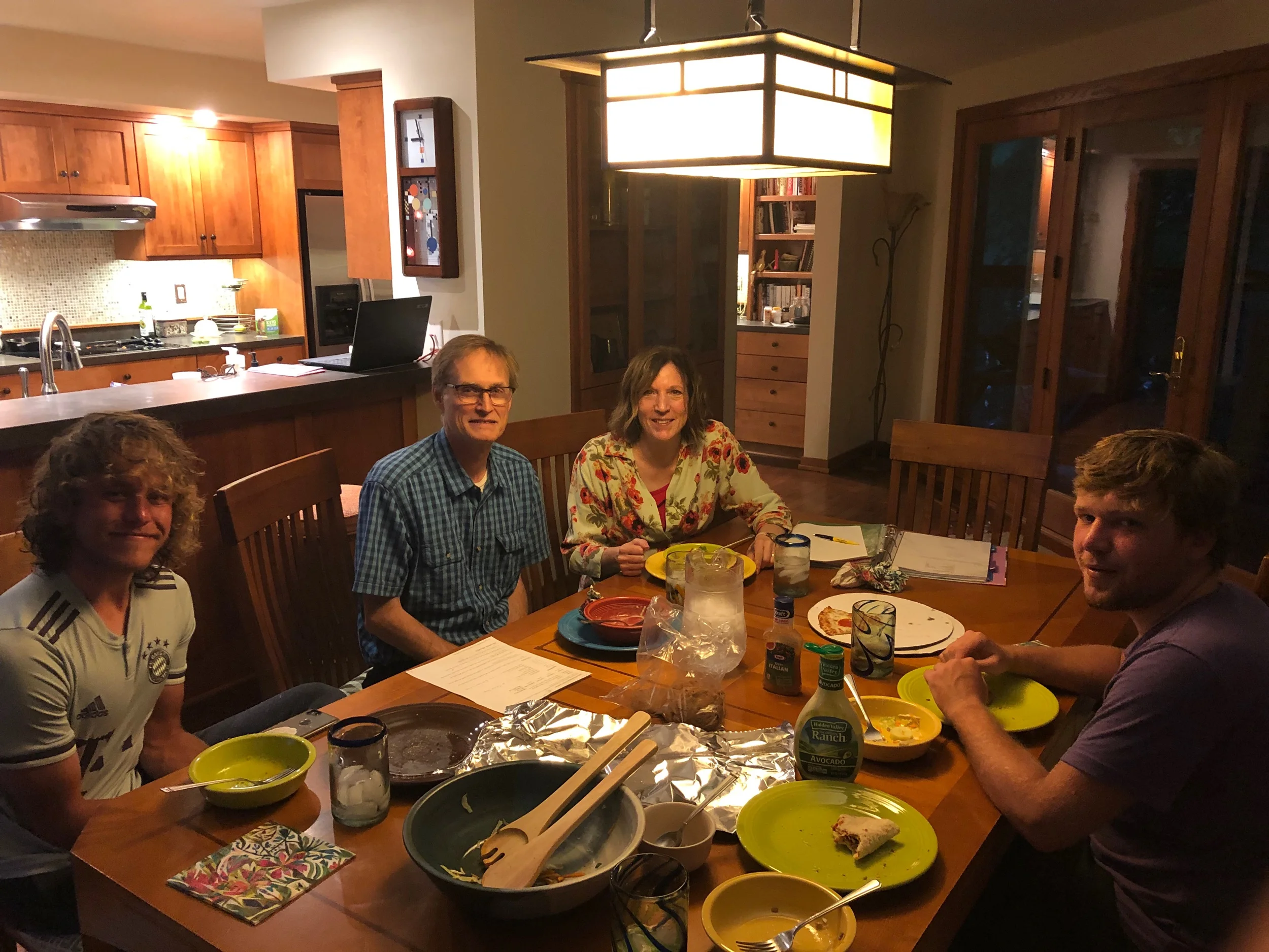 Dinner with the Melands