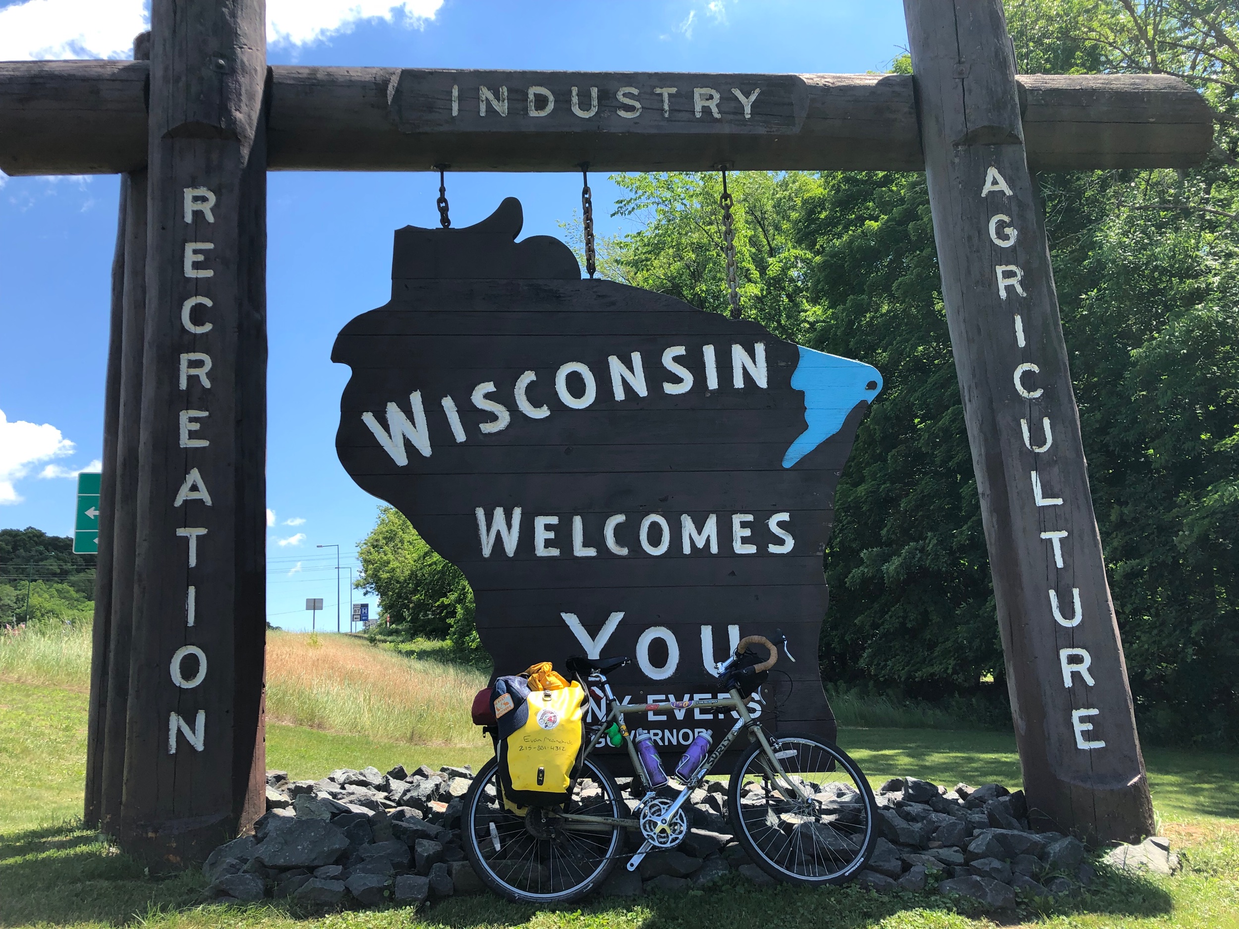 Day 34: Dalbo, MN to Cumberland, WI