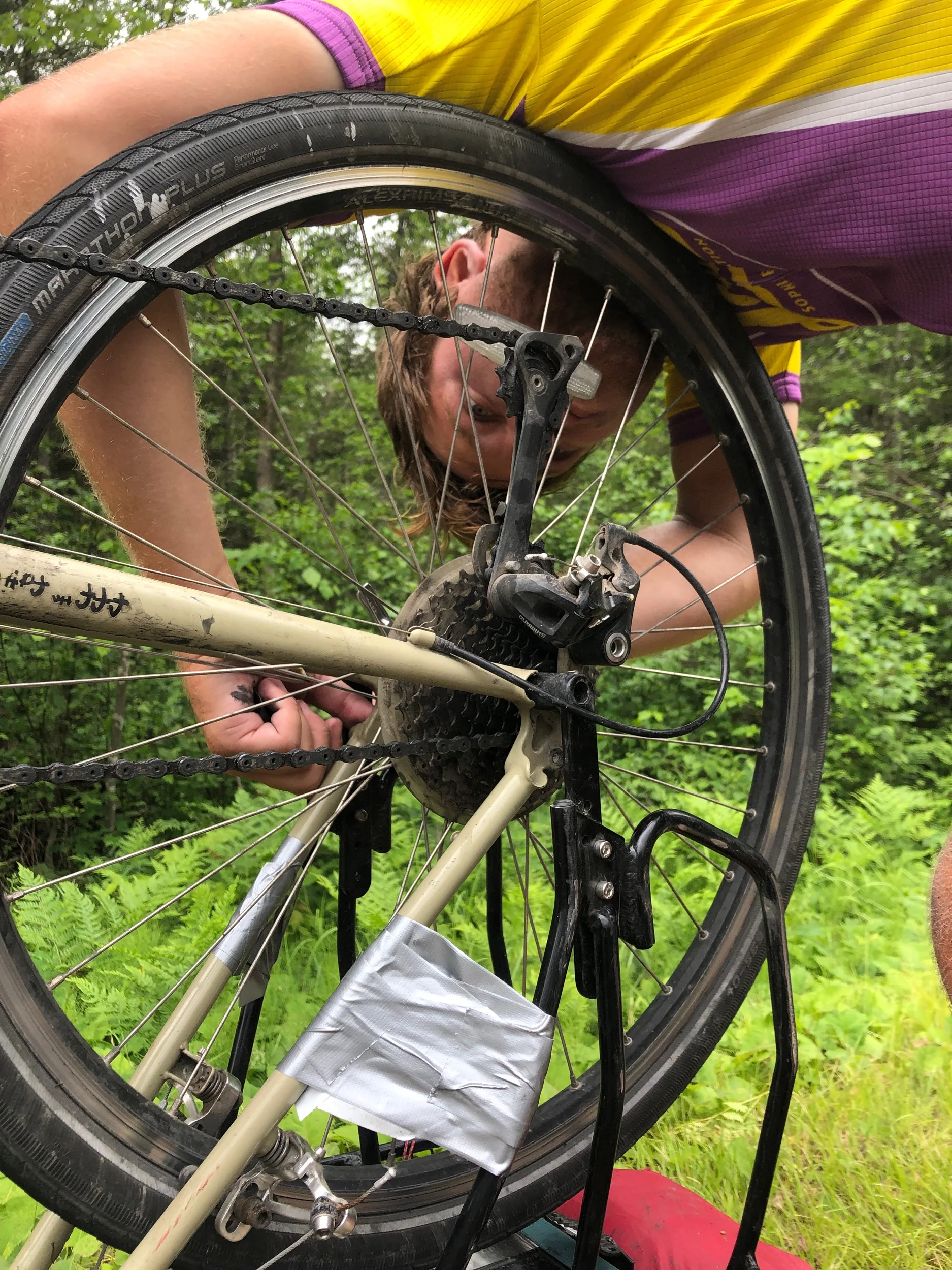 Day 37: Stone Lake, WI to Butternut, WI
