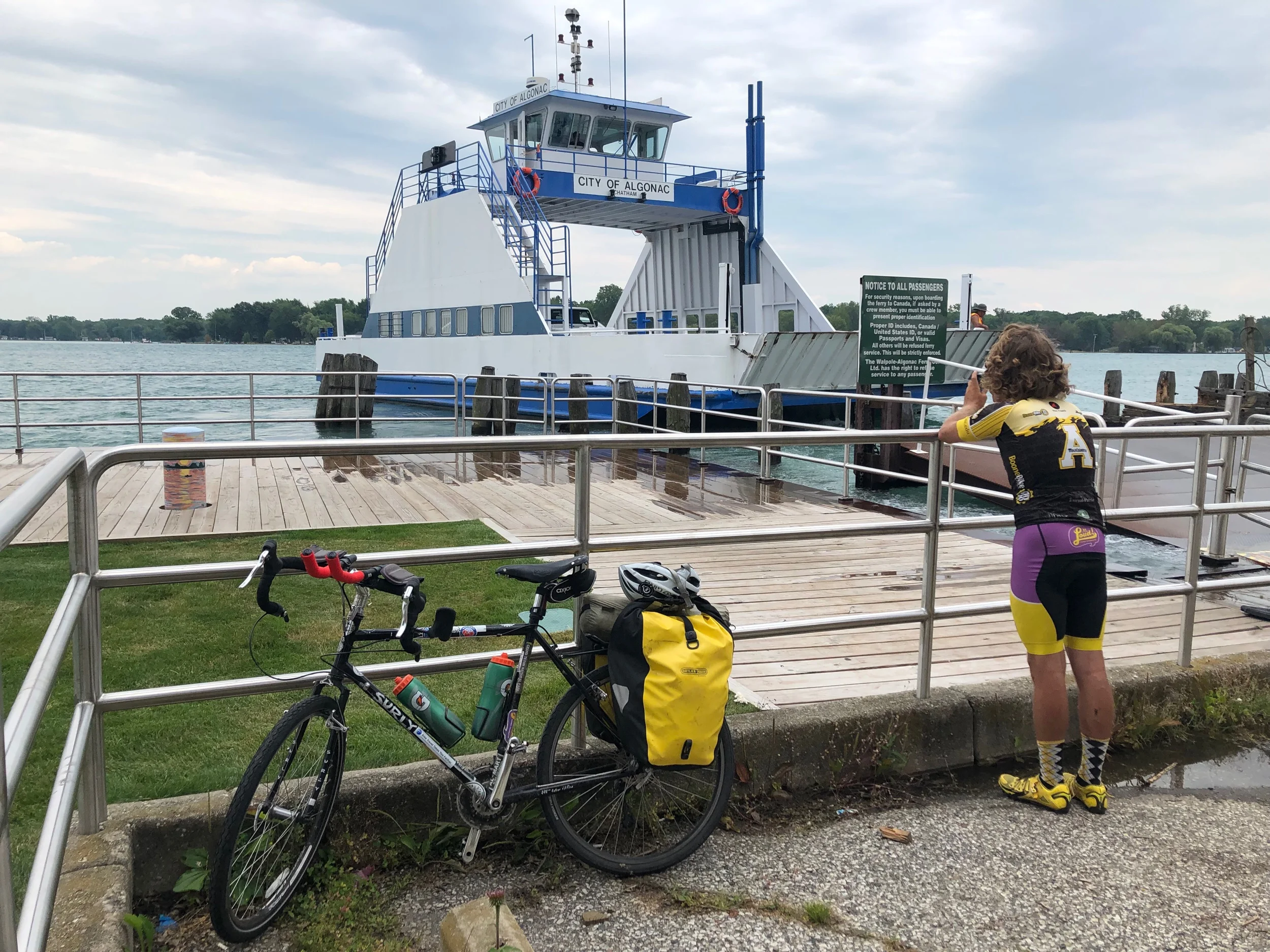 Ferry from Algonac, MI to Walpole, ON