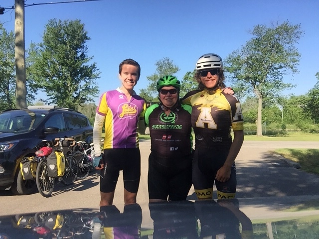 Dawn joins the Bike Loud Crew