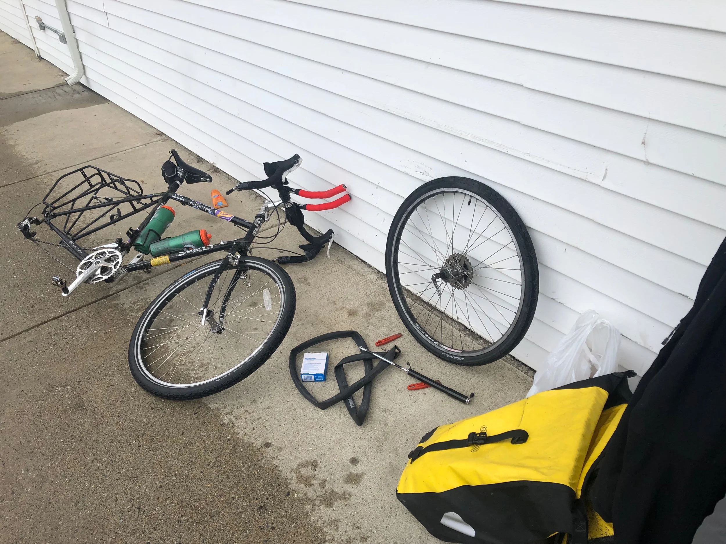 Flat tire #1
