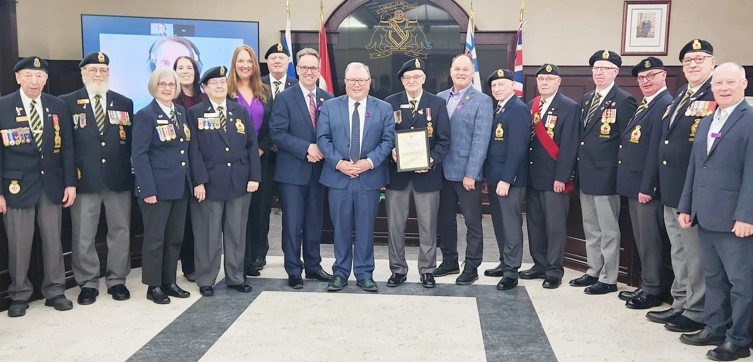 Royal Canadian Legion Celebrates Anniversary