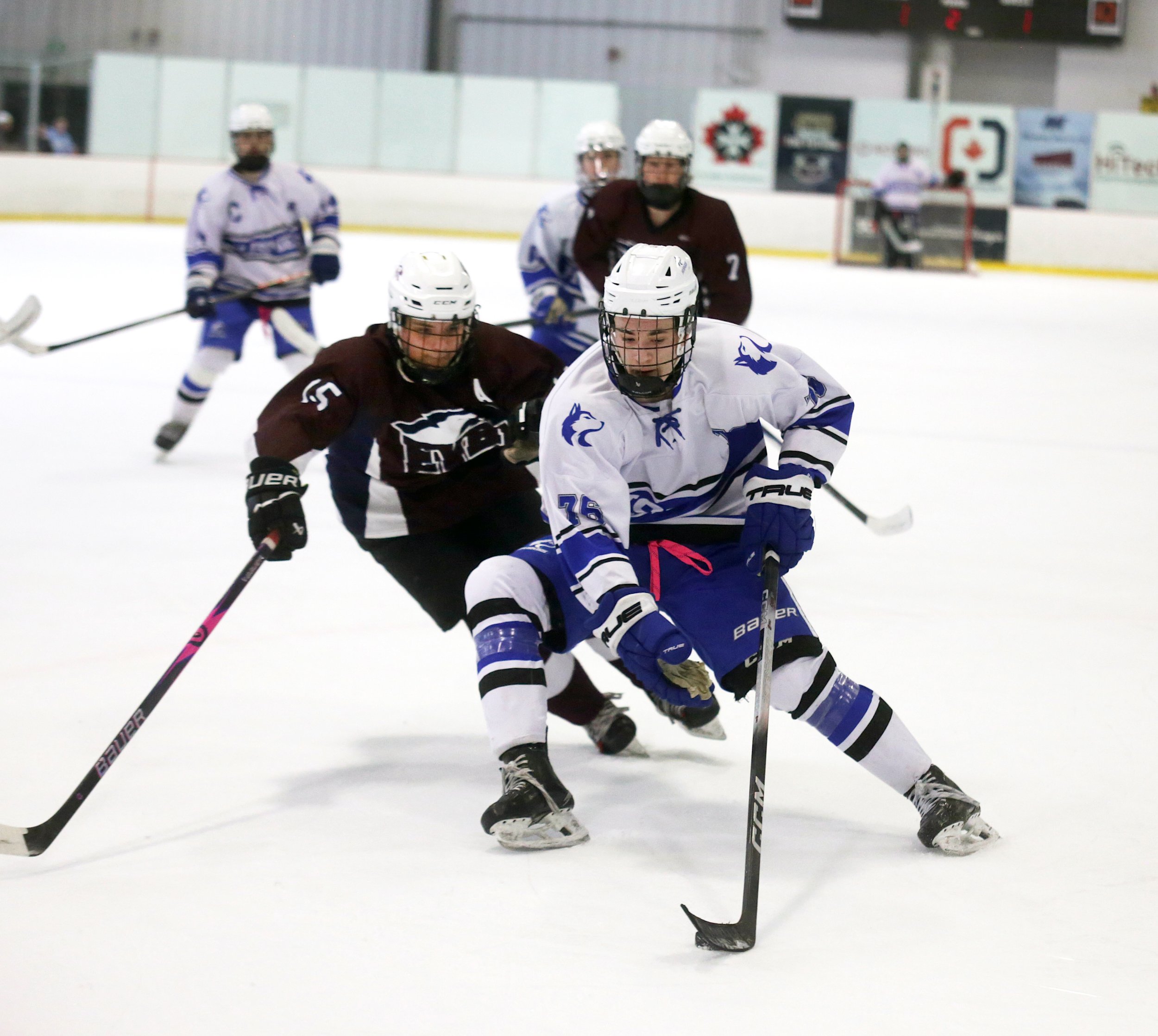 Shielding the puck
