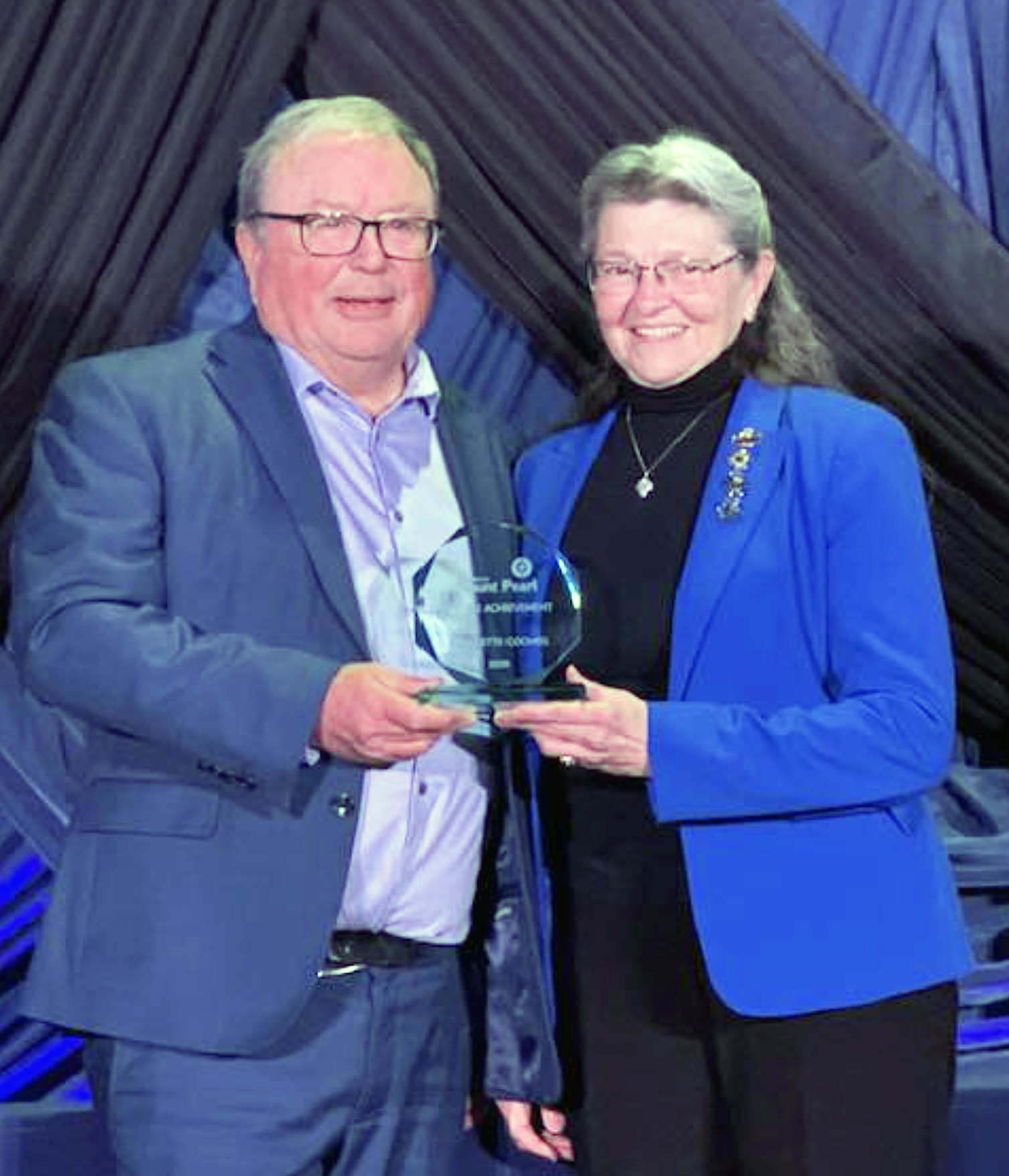 Lifetime achiever was brought up to do good