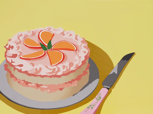Orange Sandwich Cake
