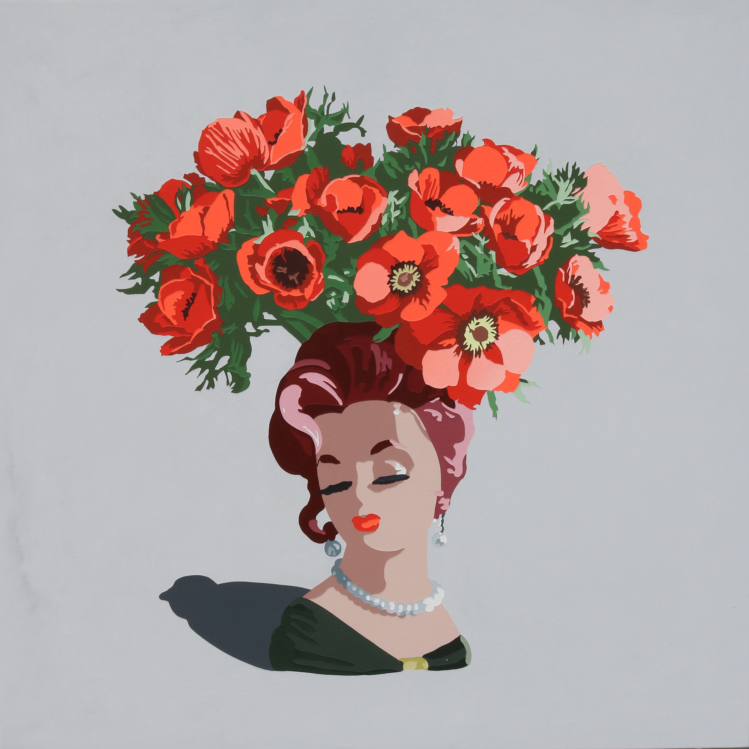 (02) Ladyface Vase