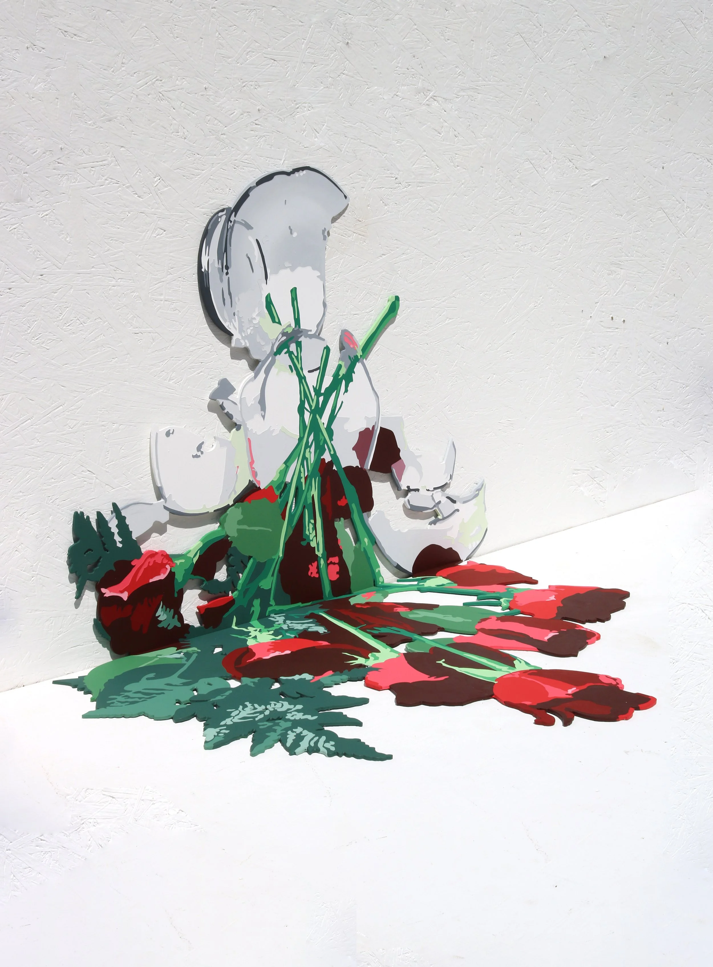 Overturned (Glass Vase)