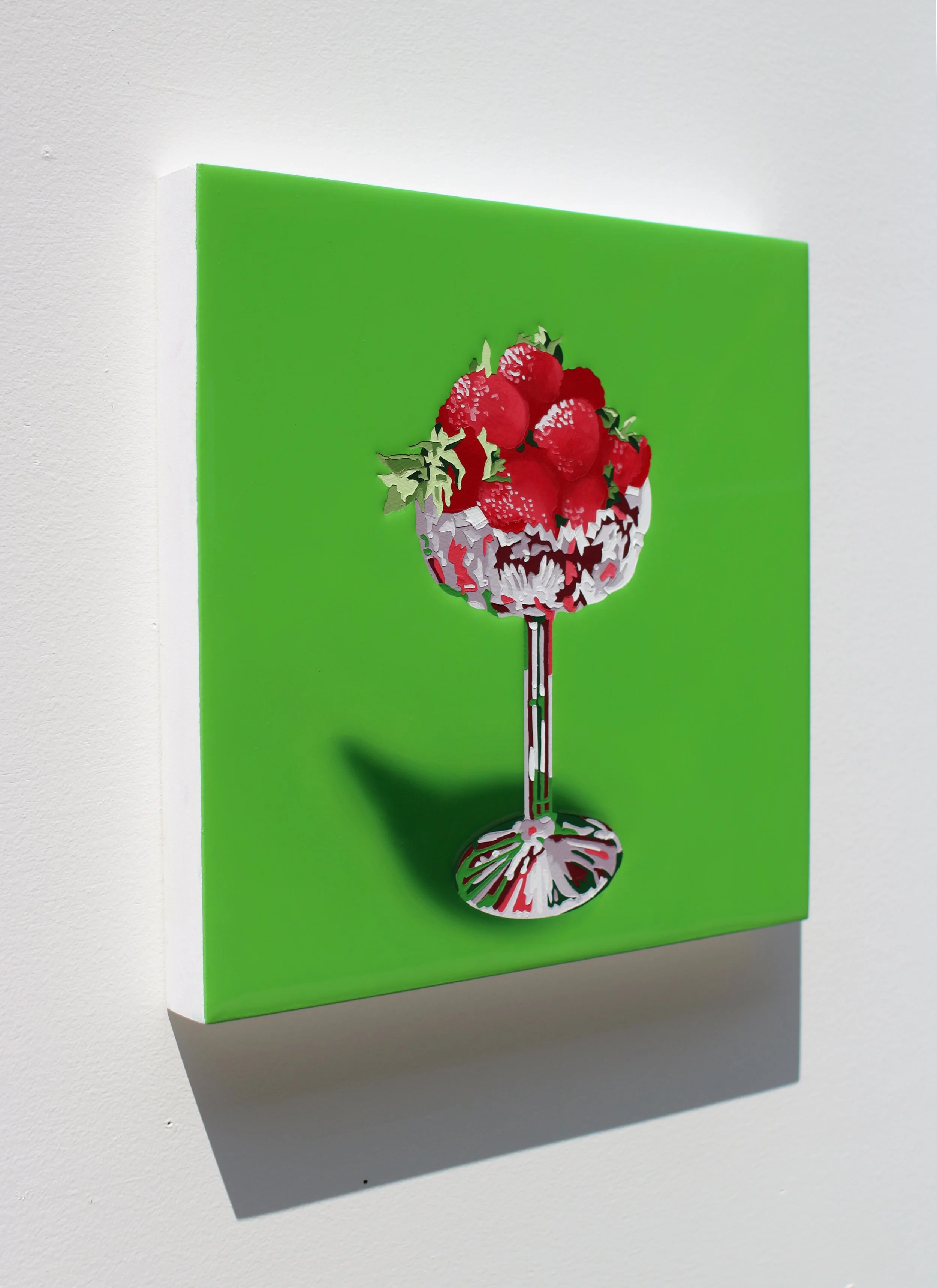 A La Carte: Strawberries in Cut Glass