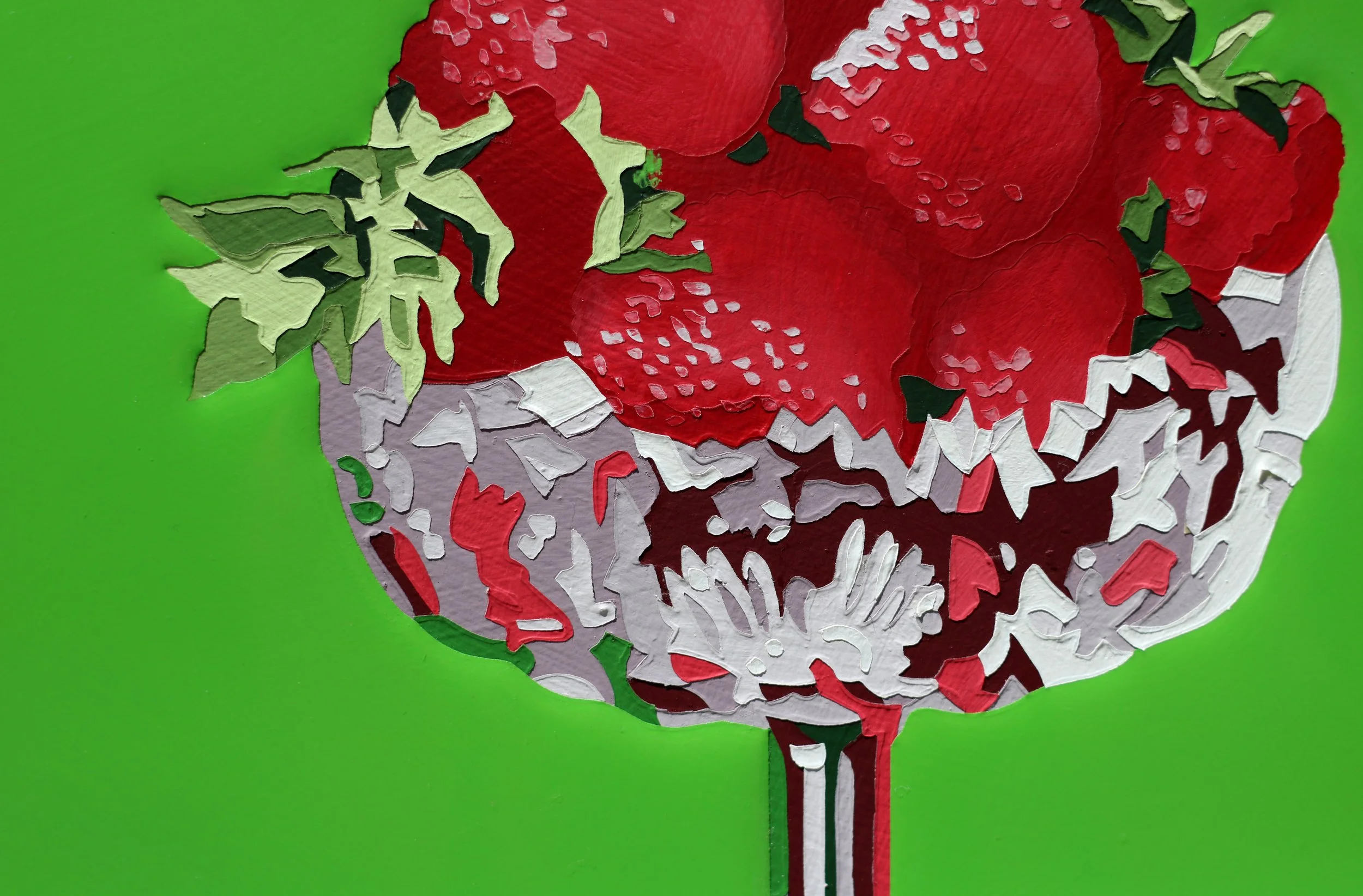 A La Carte: Strawberries in Cut Glass