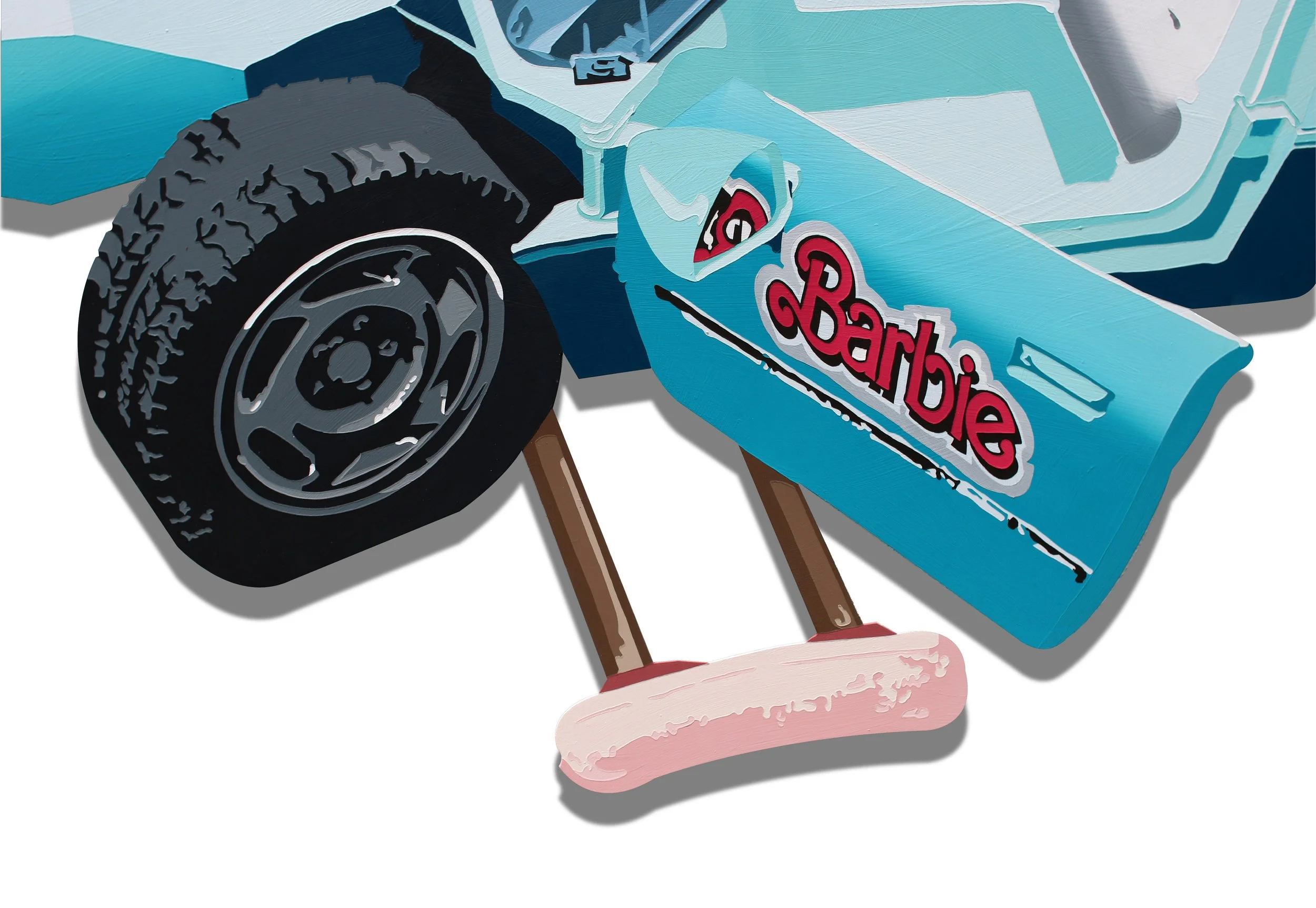 (detail) Barbie Dream Crash