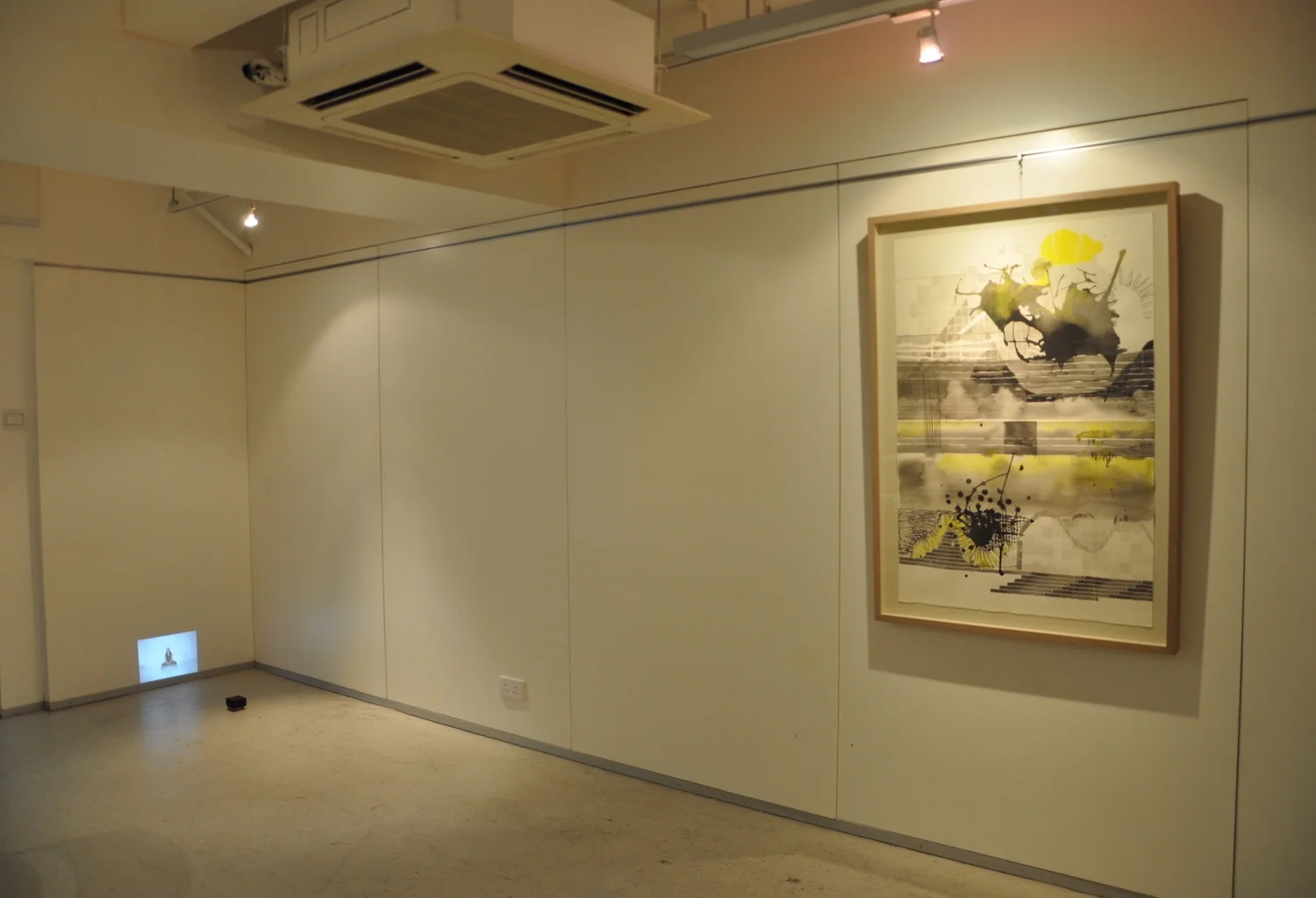 Installation of artwork at JMA Studio, 2012