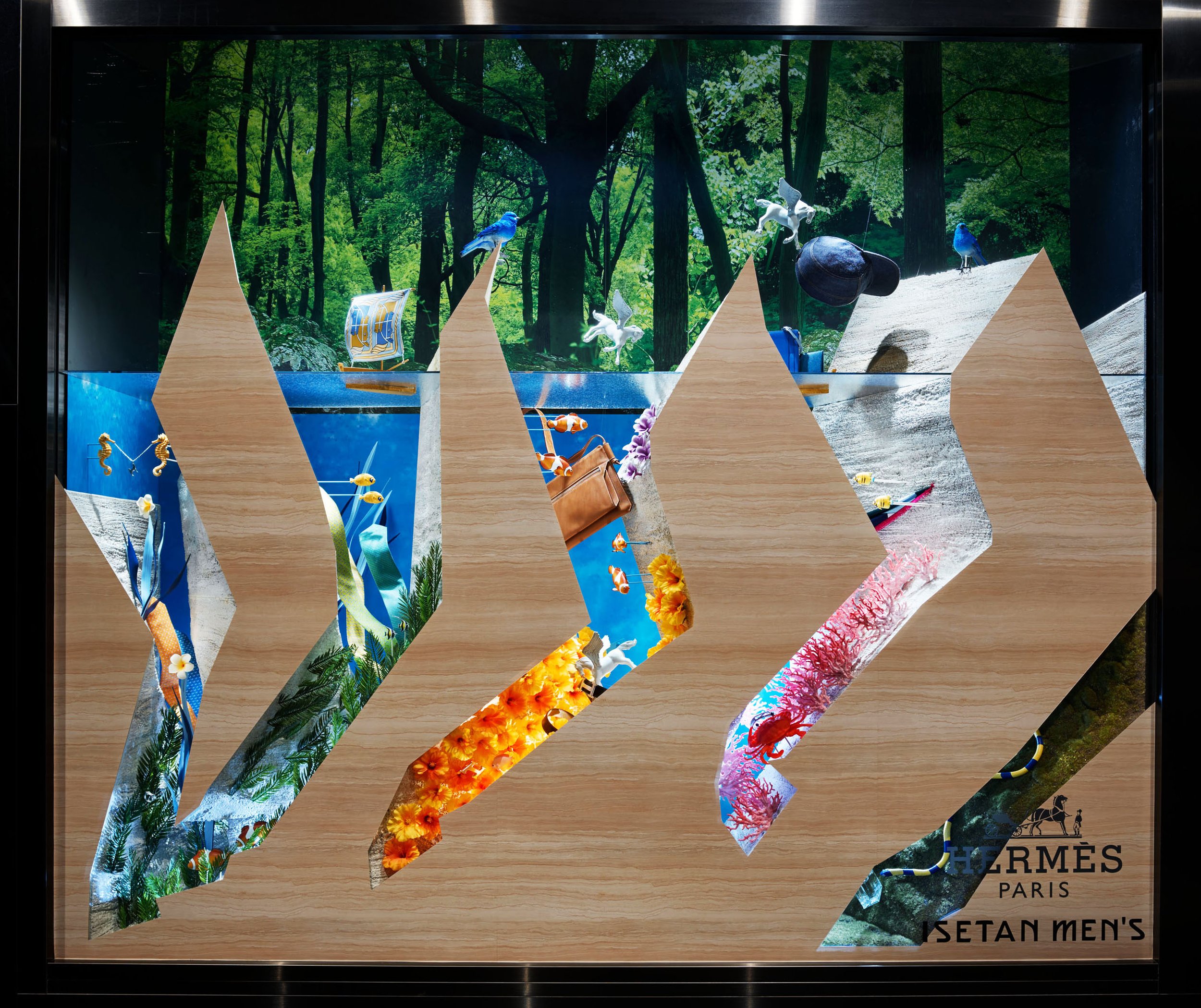 HERMÈS IN MOTION -WATER FOREST-