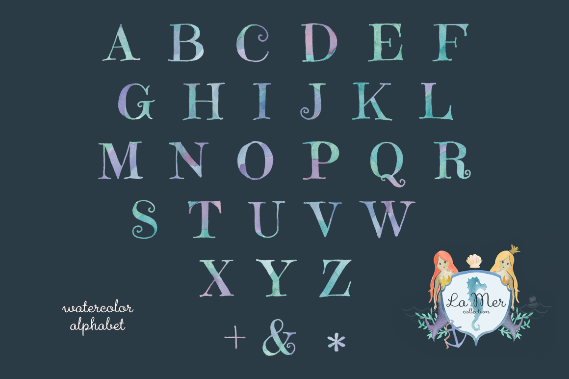 CM La Mer crest alphabet.png