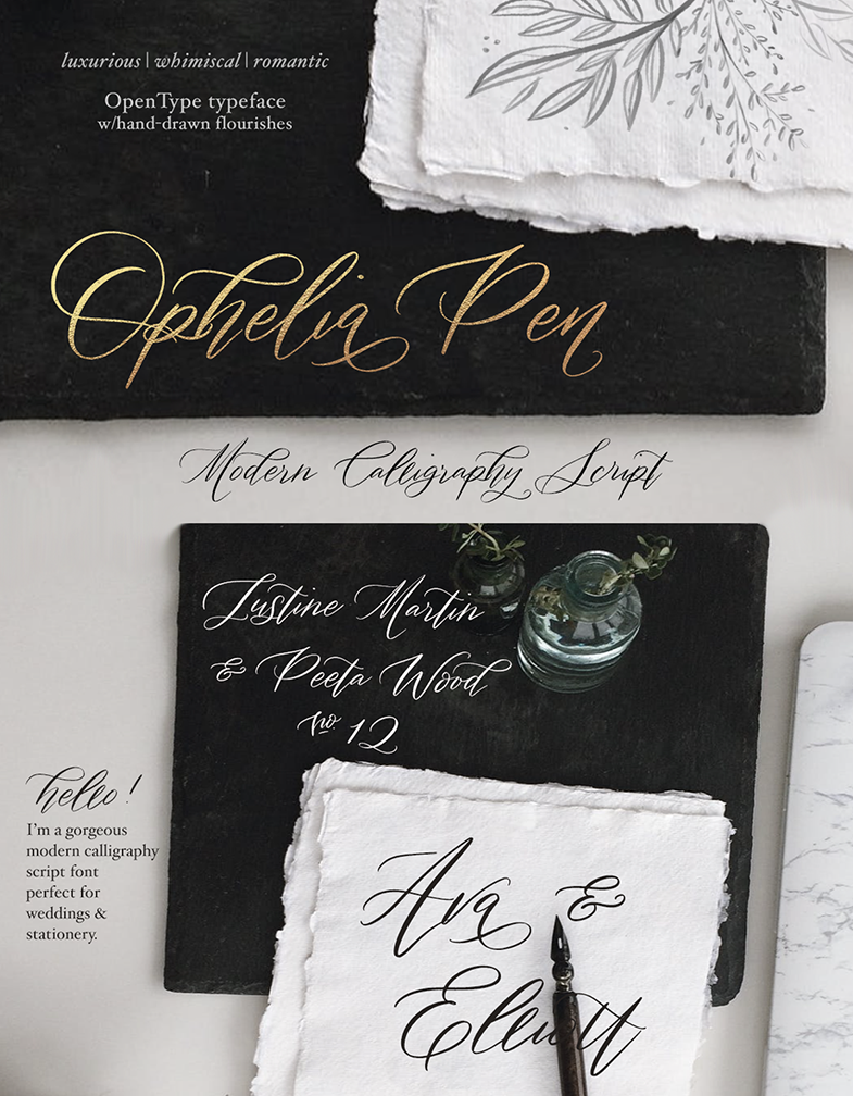 Ophelia Pen Script