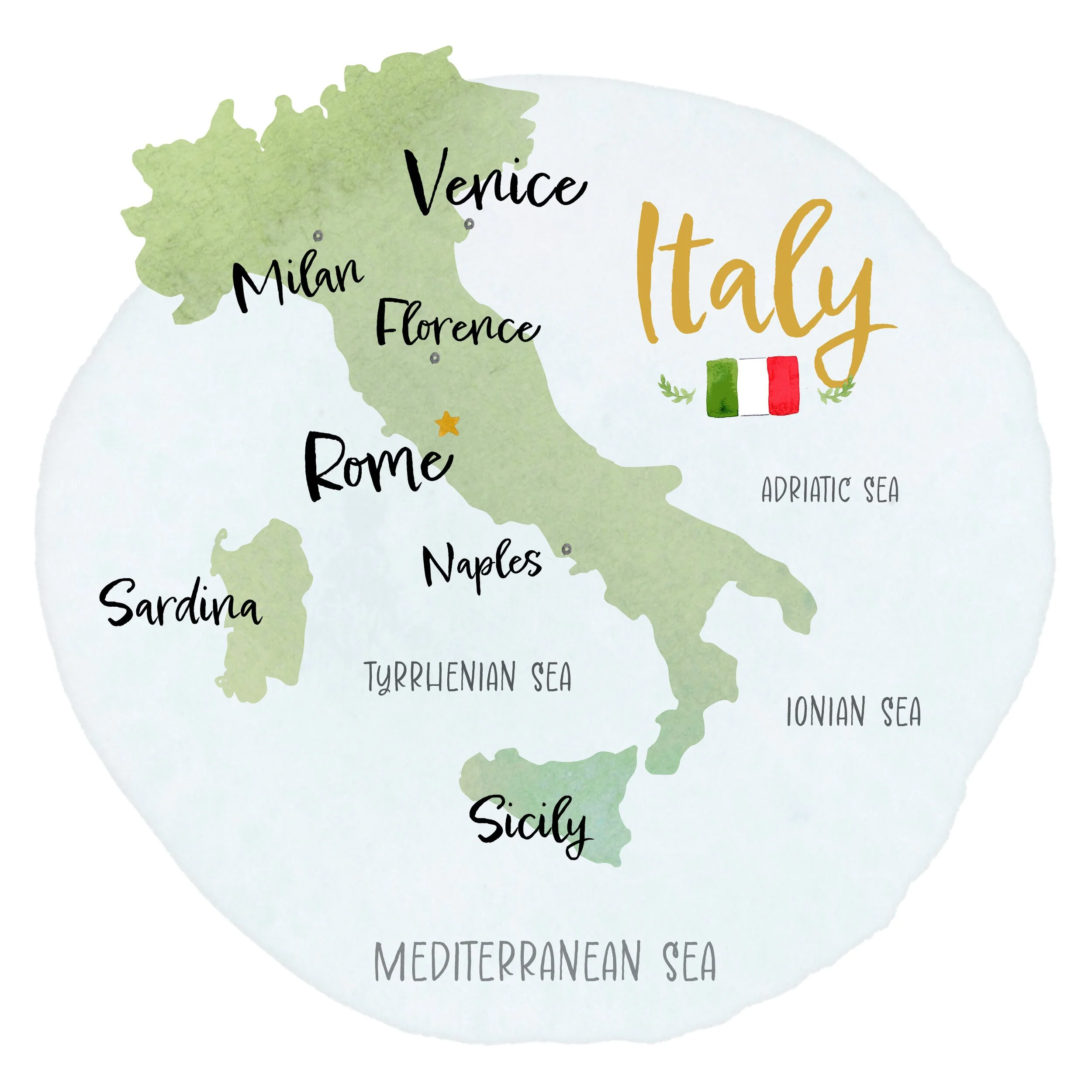 Italy Map