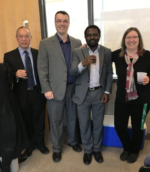 Congratulations Dr. Chris Odetola! Remember this day: April 10, 2017