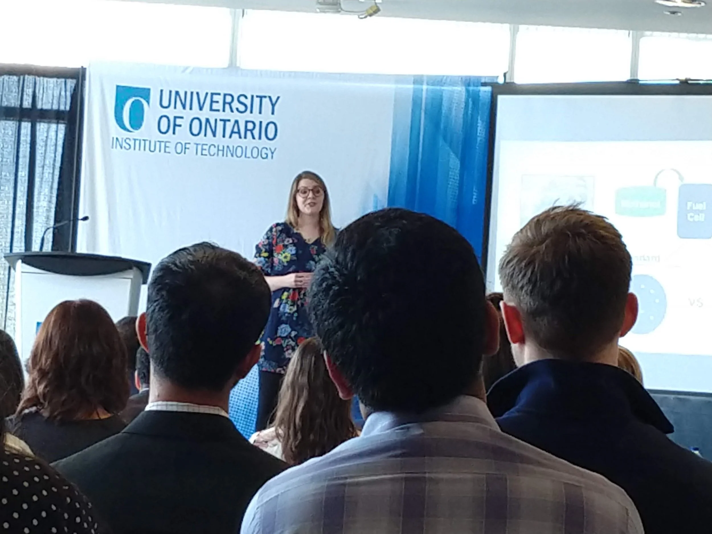 Great presentation Allison! Three Minutes Thesis Competition event, UOIT, March 19, 2019.